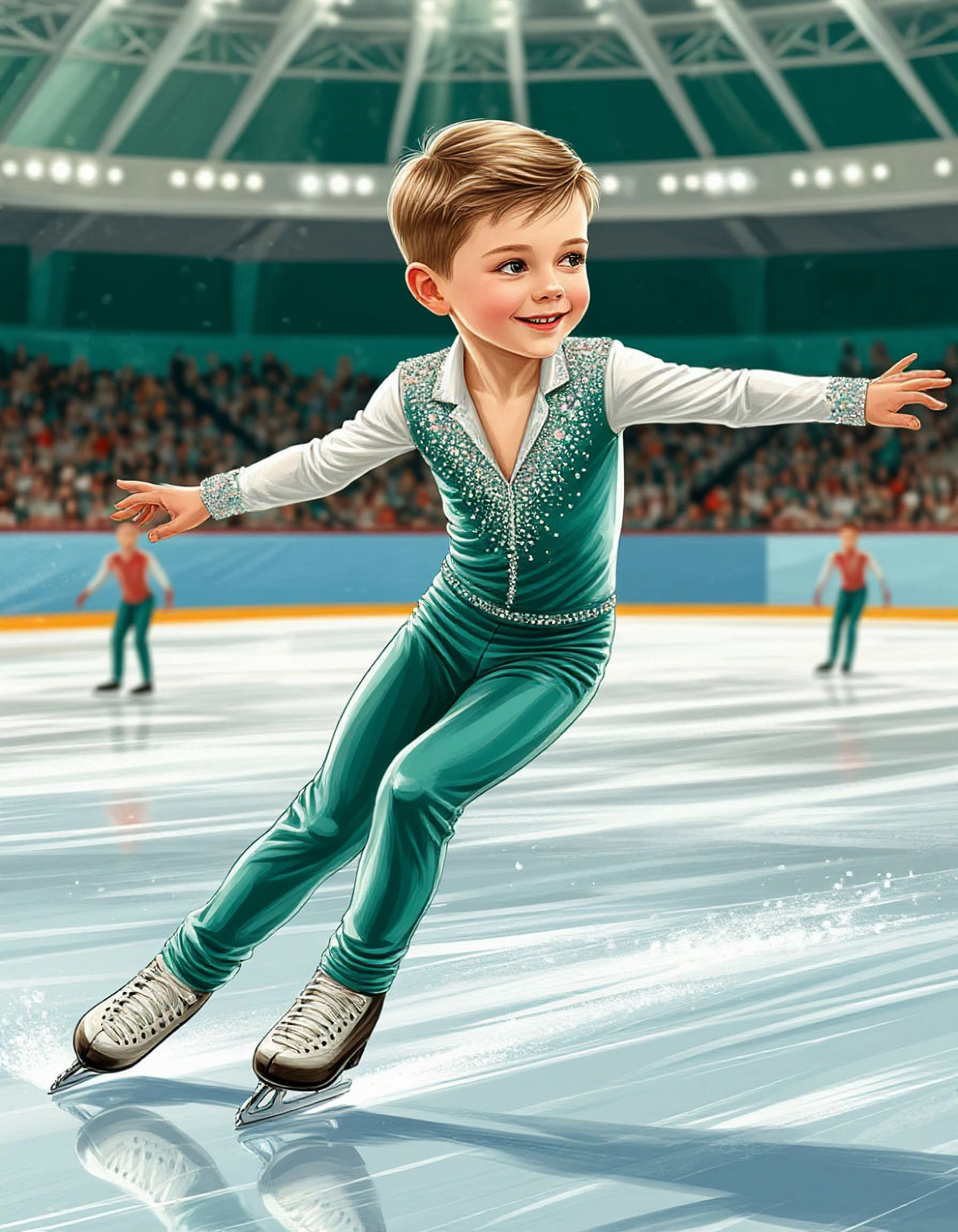 ФК мальчики с ФОНОМ. Фигурное катание для взрослых и детей на Васильевском 🌟