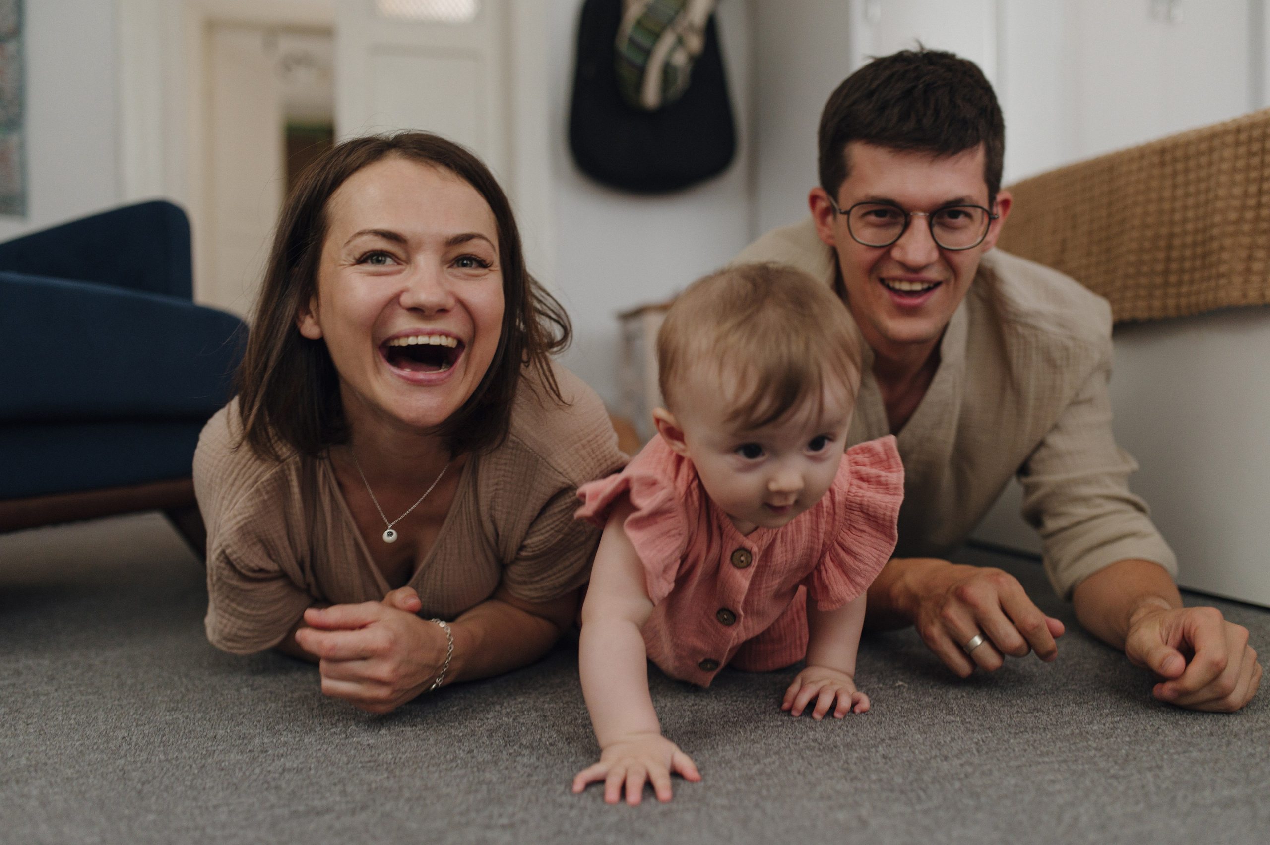 Ульяна, Яша и Лия. Домашняя история. Свадебный фотограф Москва и Санкт-Петербург. Анастасия Чудина