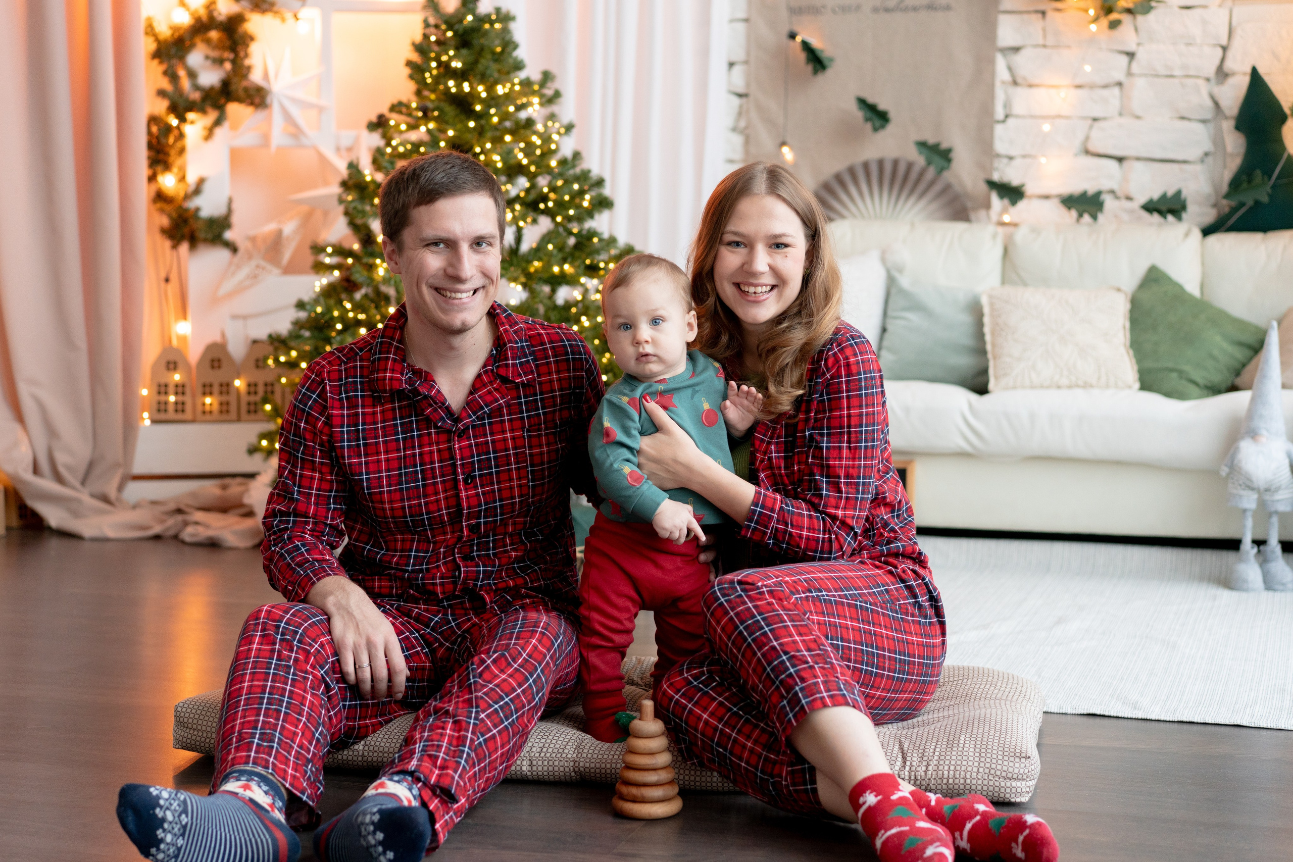 Алёшка с мамой и папой!. Детская, семейная фотостудия в Санкт-Петербурге