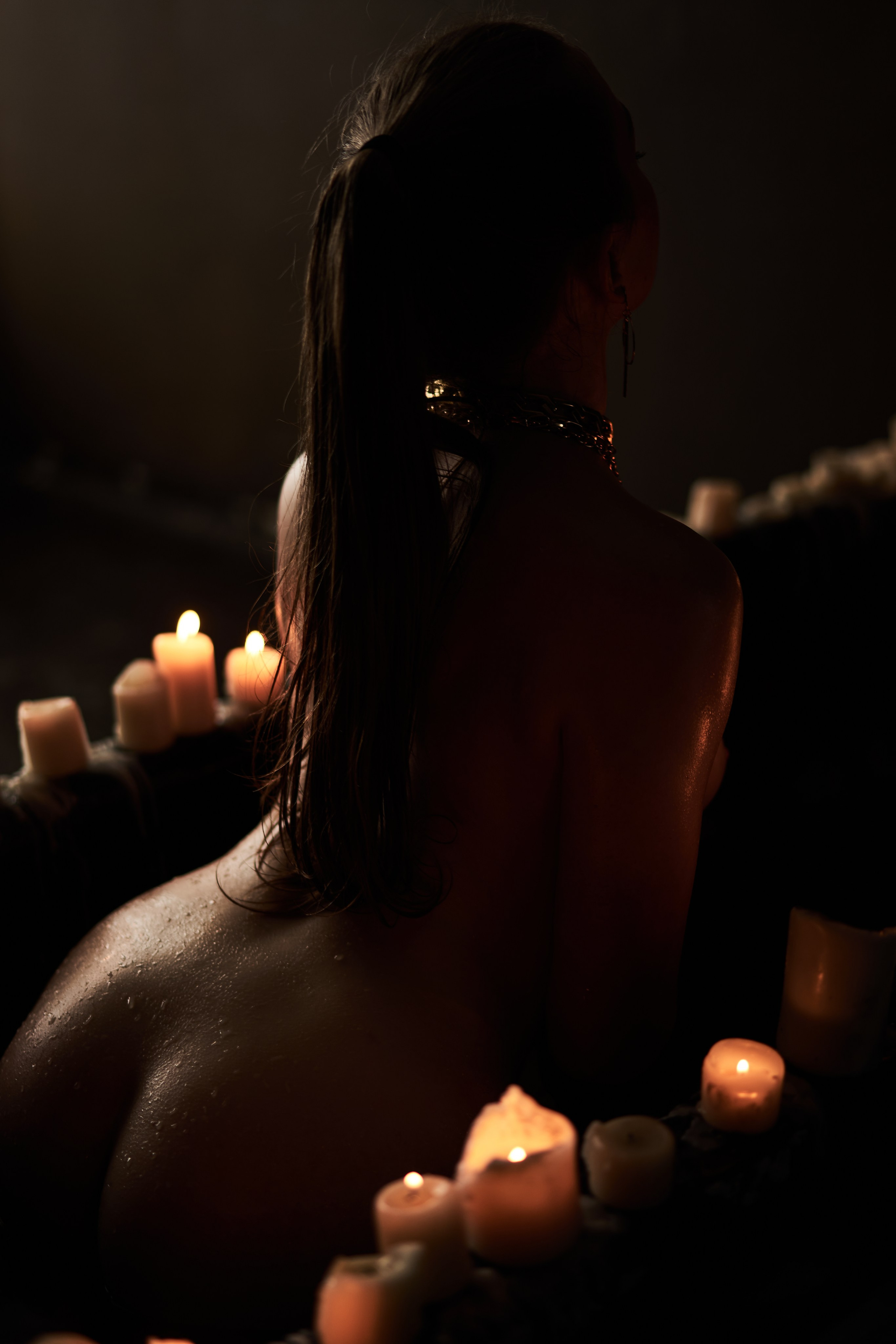 Будуарная фотосессия в студии. Фотограф Екатеринбург Кокшарова Александра