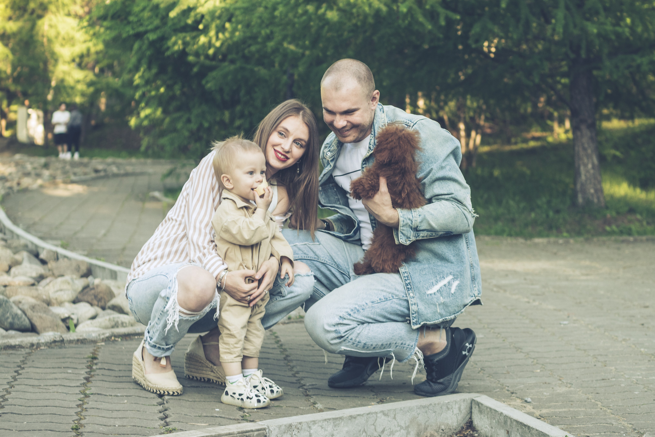 Семейная прогулка в парке «Северный». Семейный и детский фотограф в Хабаровске Алевтина Проскурякова