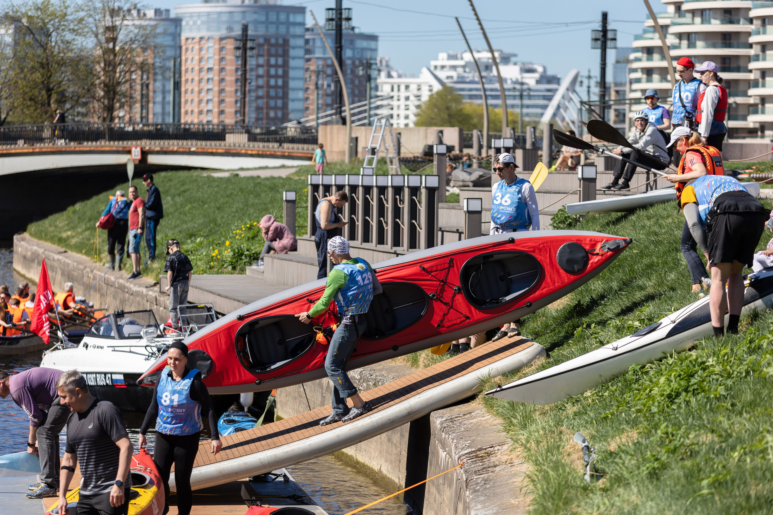 Открытие гребного сезона на р. Карповка. Фотограф в Санкт-Петербурге