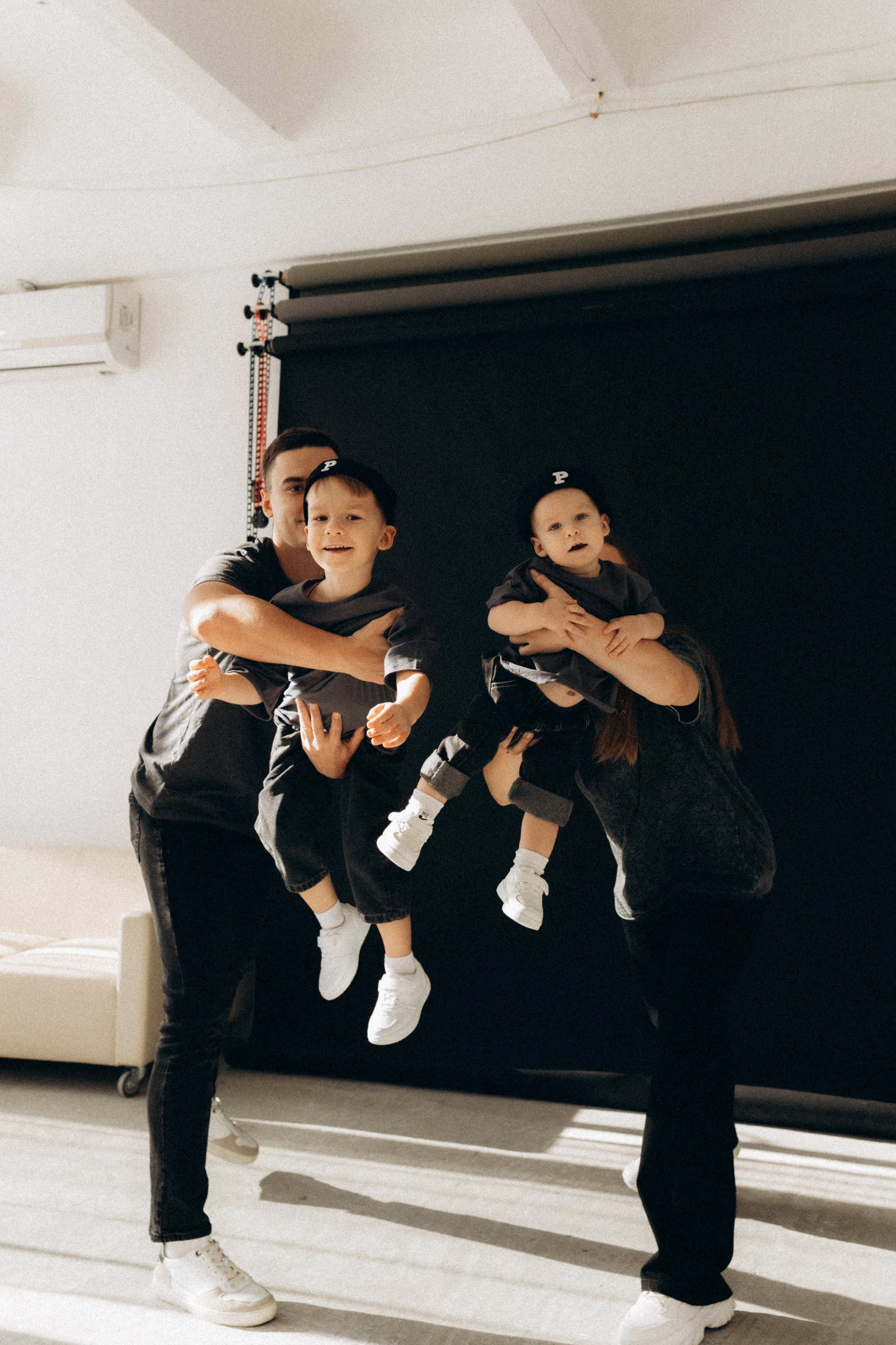 Ксюша, Саша, Тимоша и Мирон