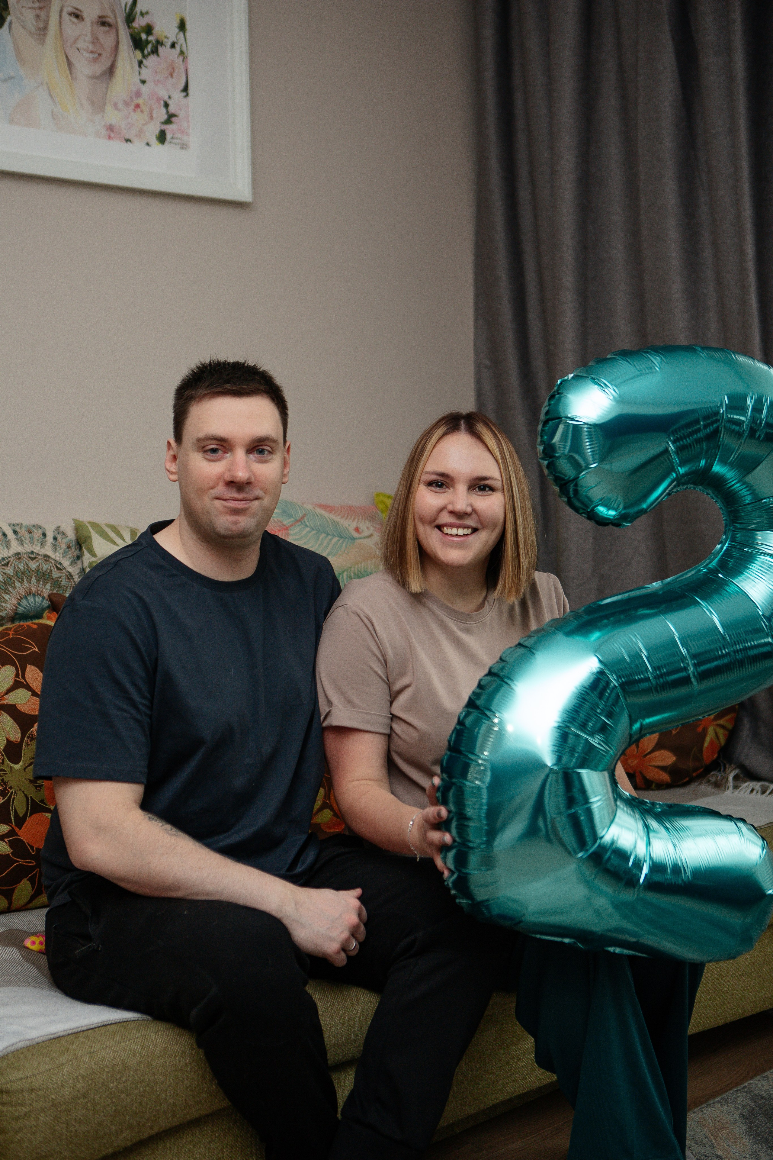 Роман и его семья. Семейный и детский фотограф в Москве Александра Мак