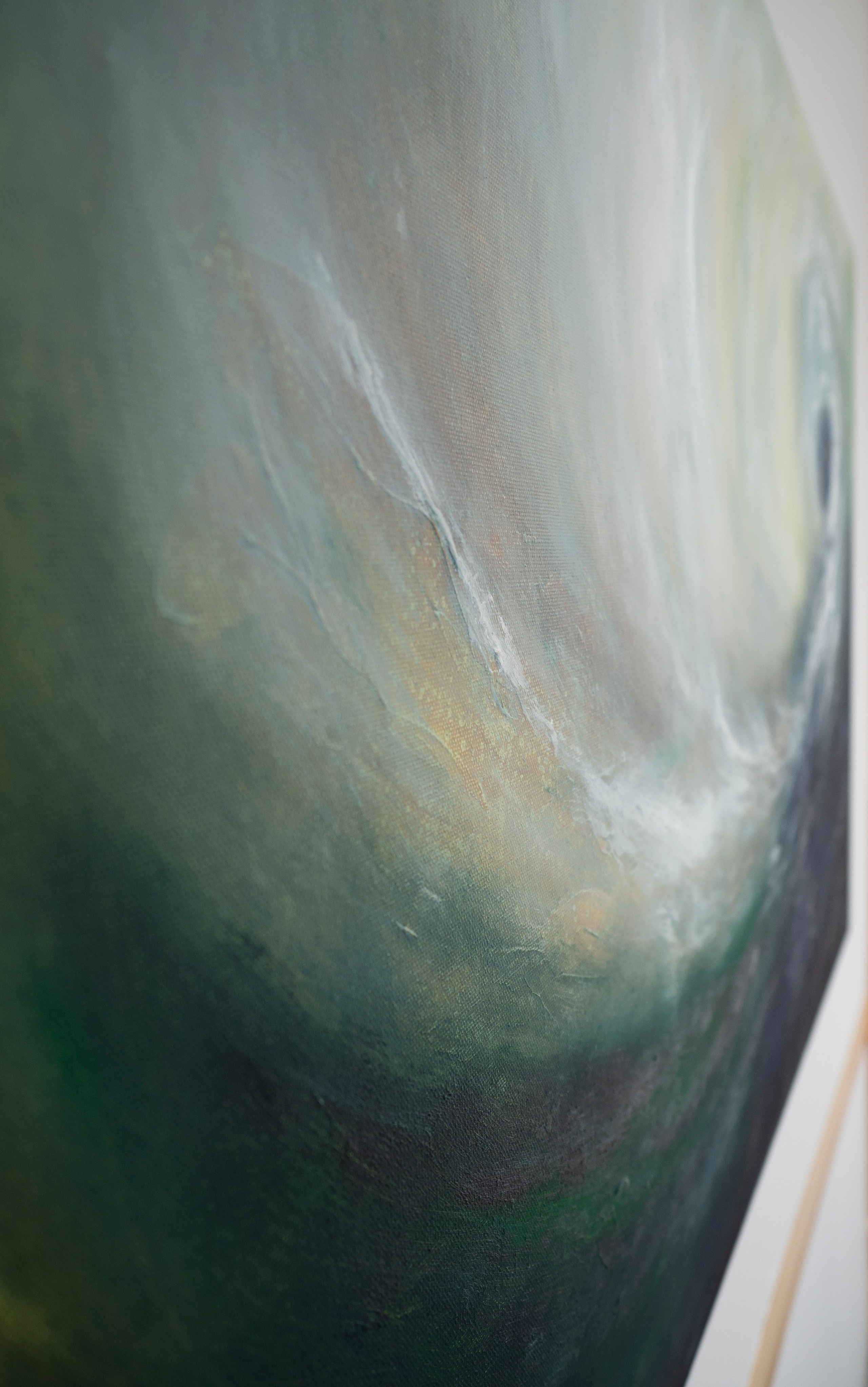 A swirling vortex of wind depicted in an oil painting. Павел Коршун — современный художник-пленэрист