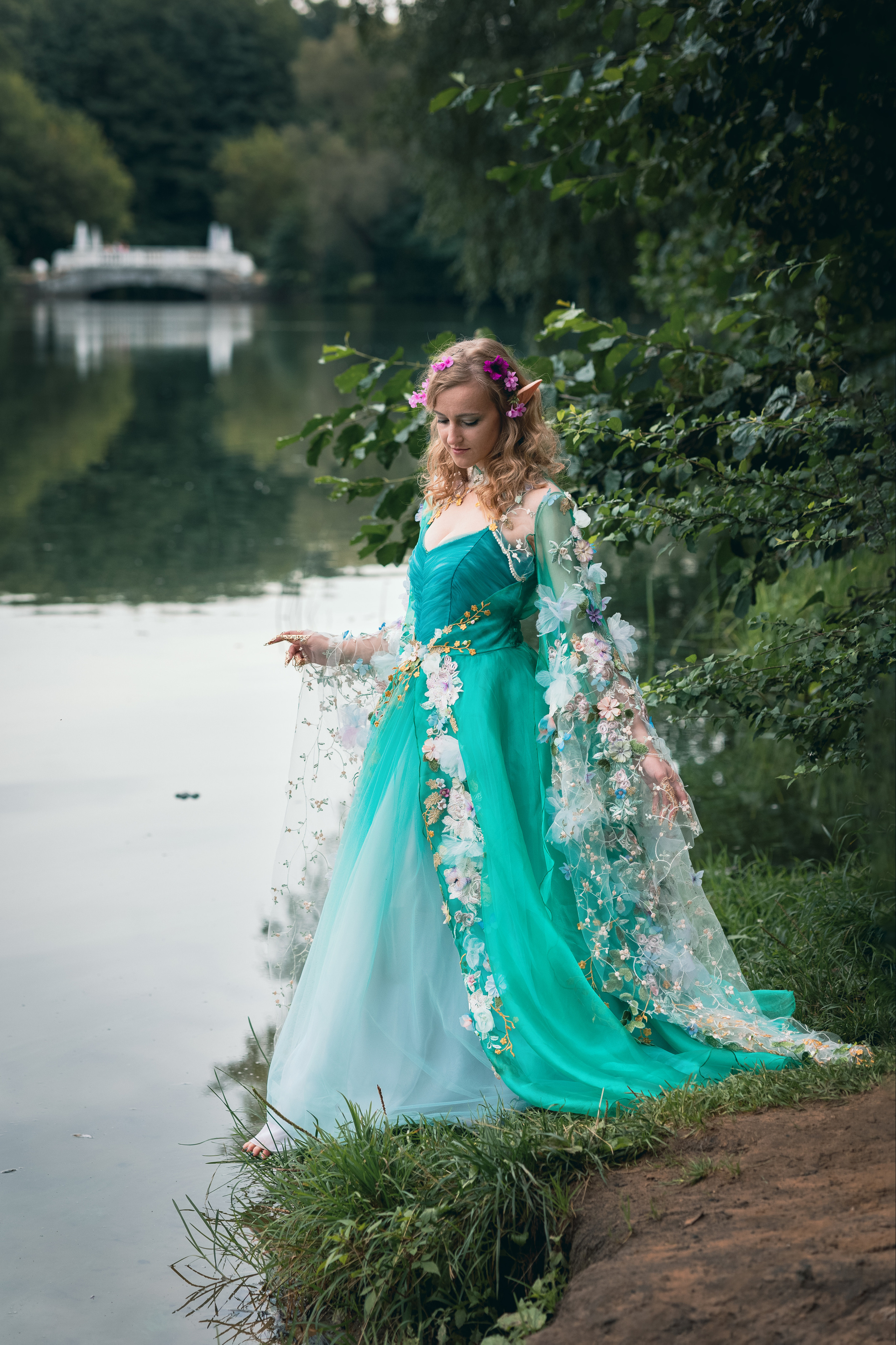 Фотосессия на озере в Кратово