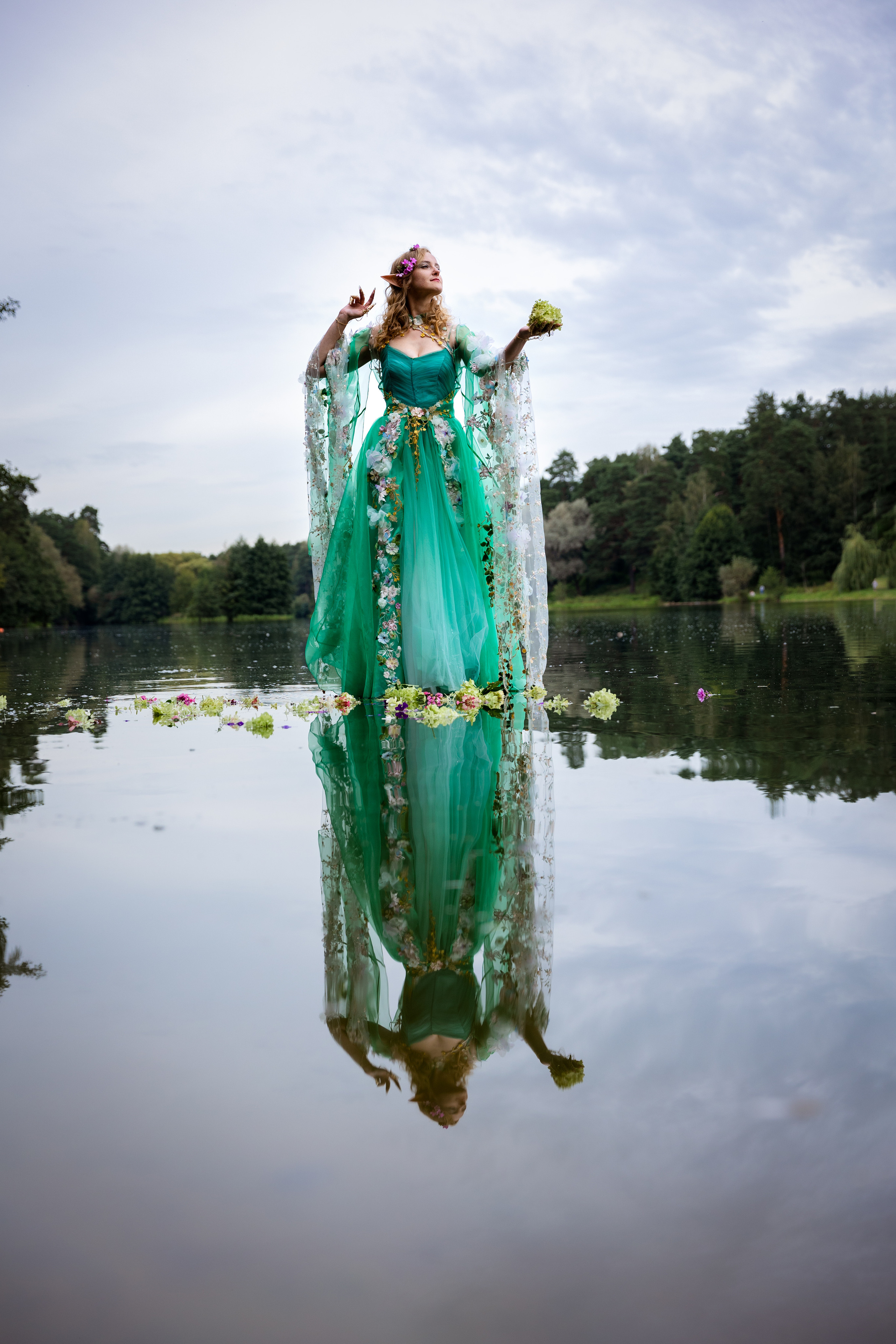 Фотосессия на озере в Кратово