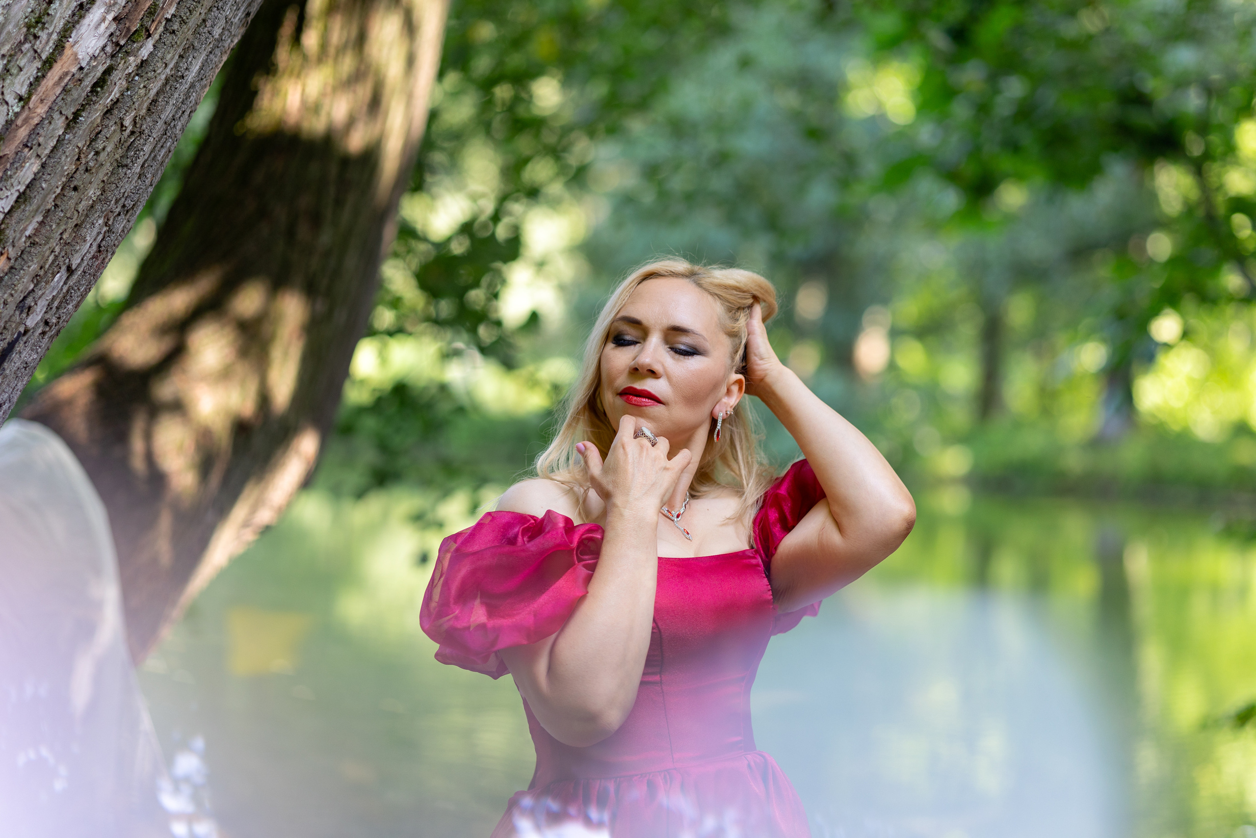 Портретная съемка в Воронцовском парке