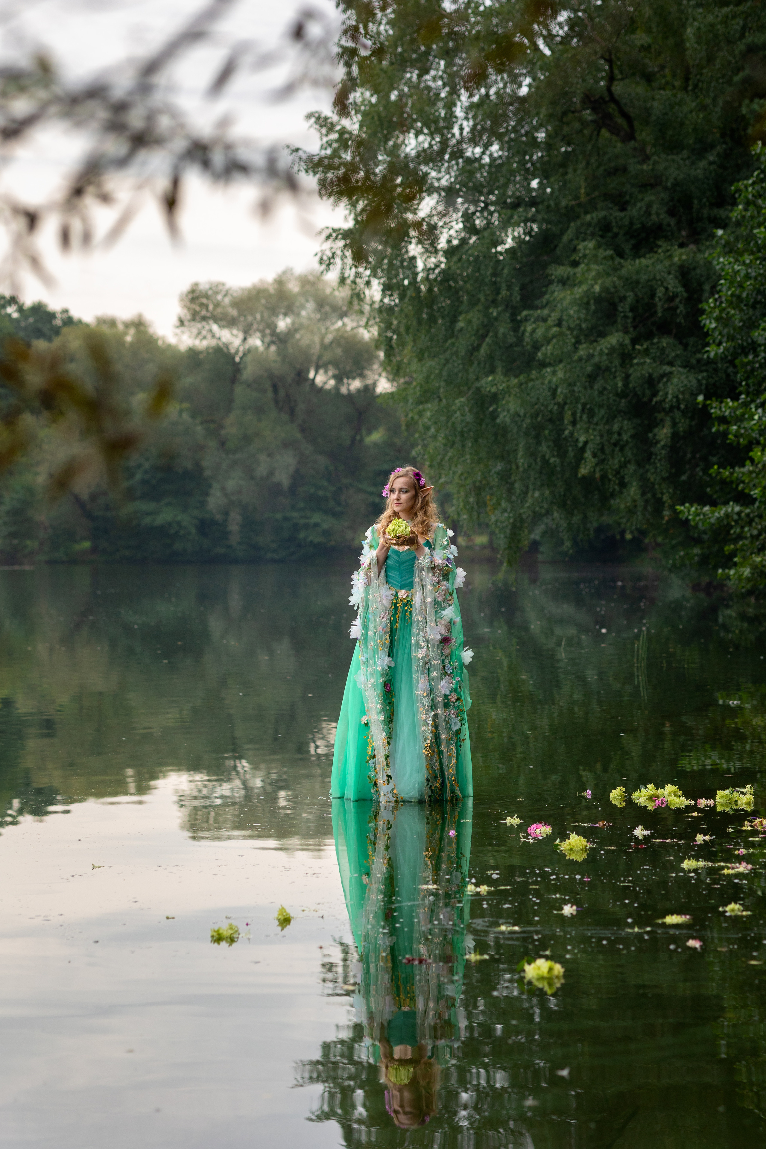 Фотосессия на озере в Кратово