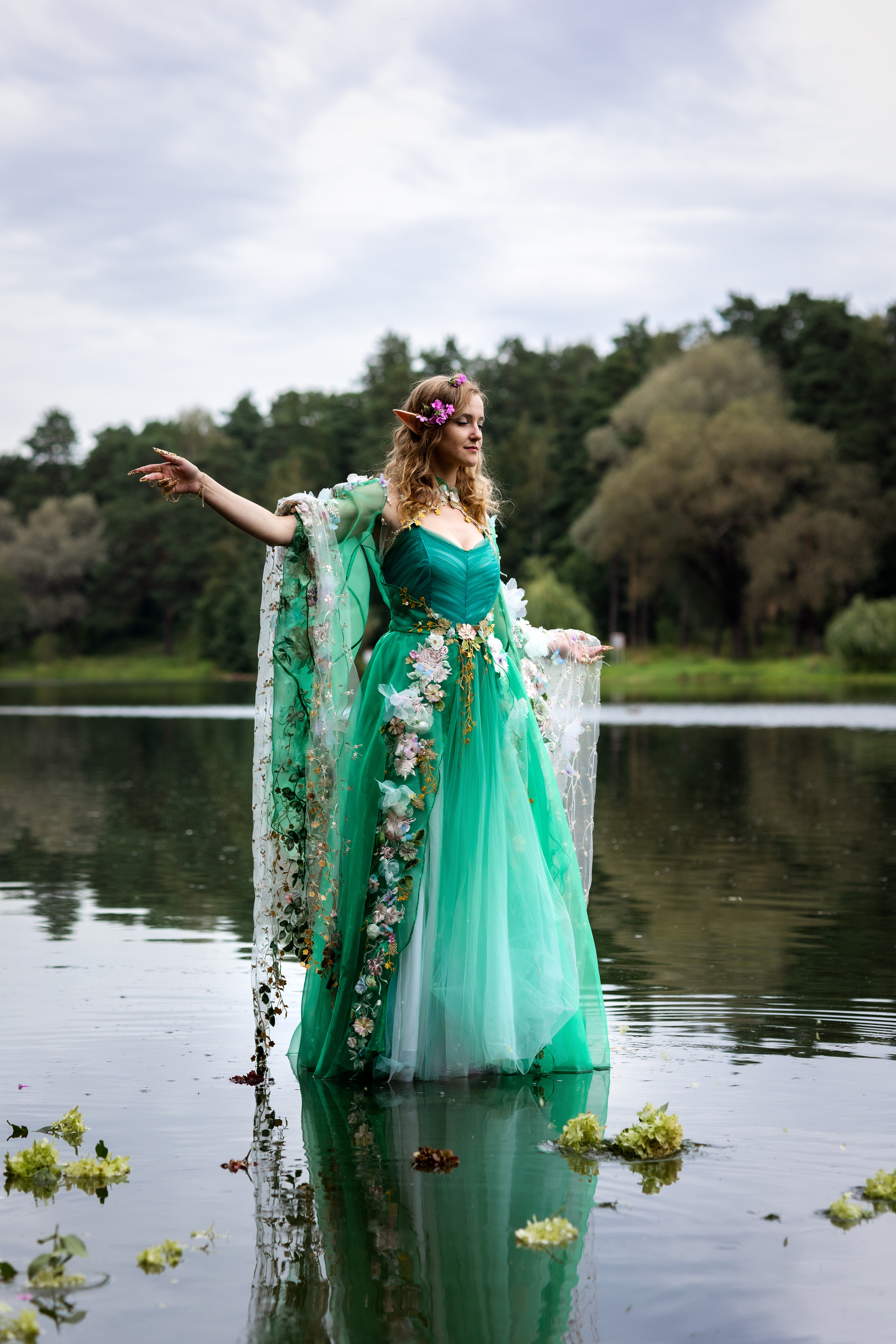 Фотосессия на озере в Кратово