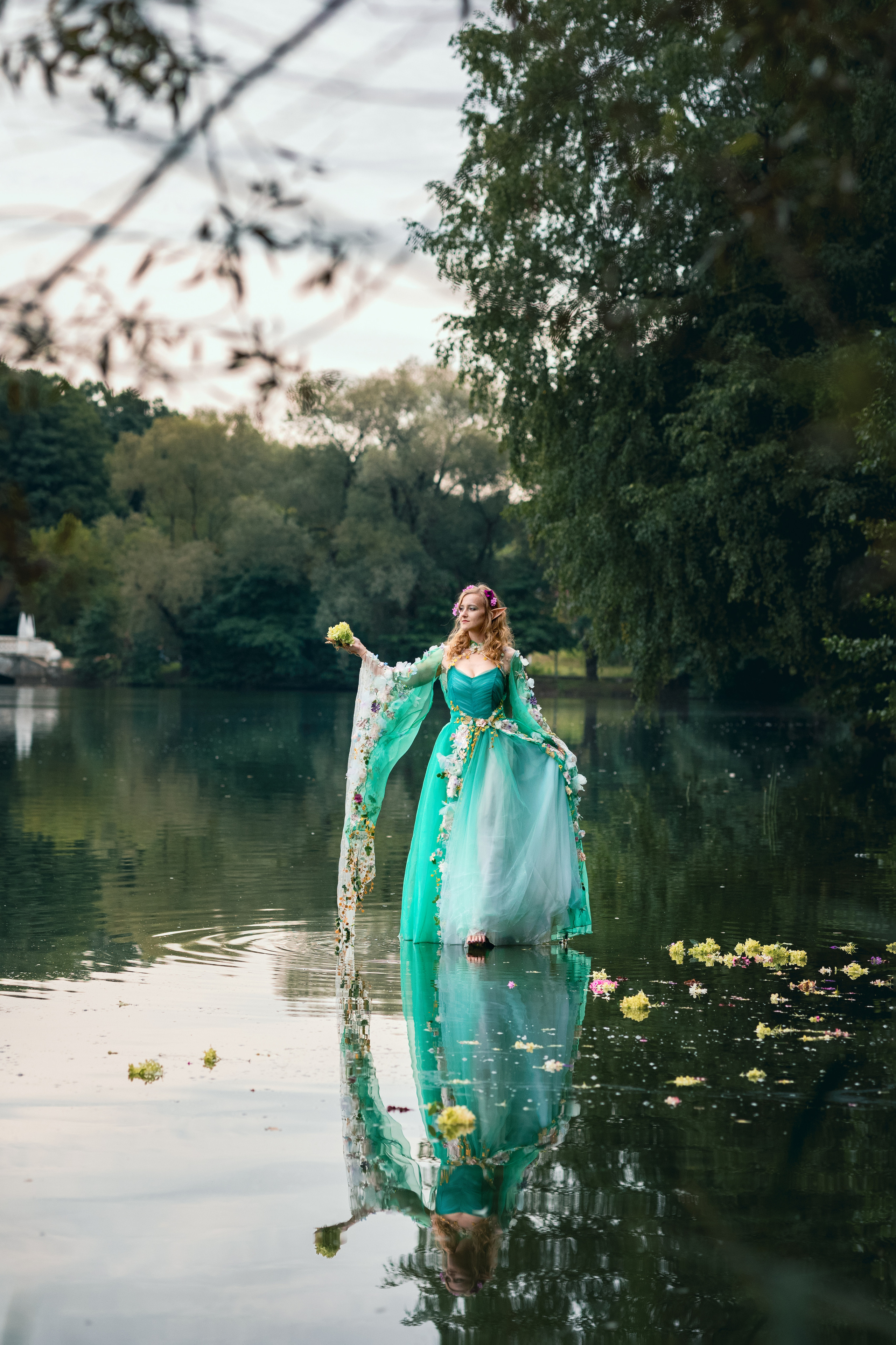 Фотосессия на озере в Кратово