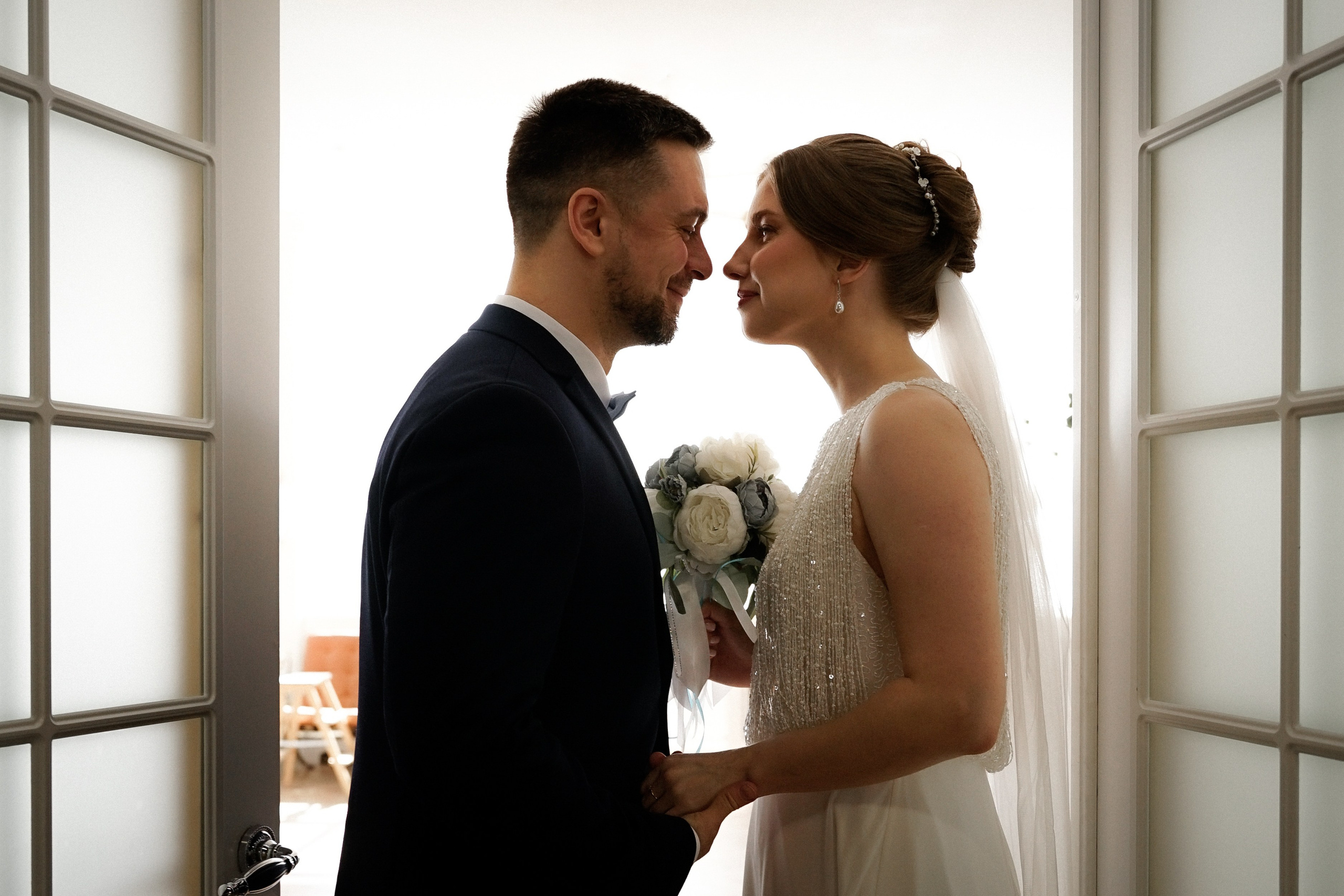 Студийная свадебная фотосессия