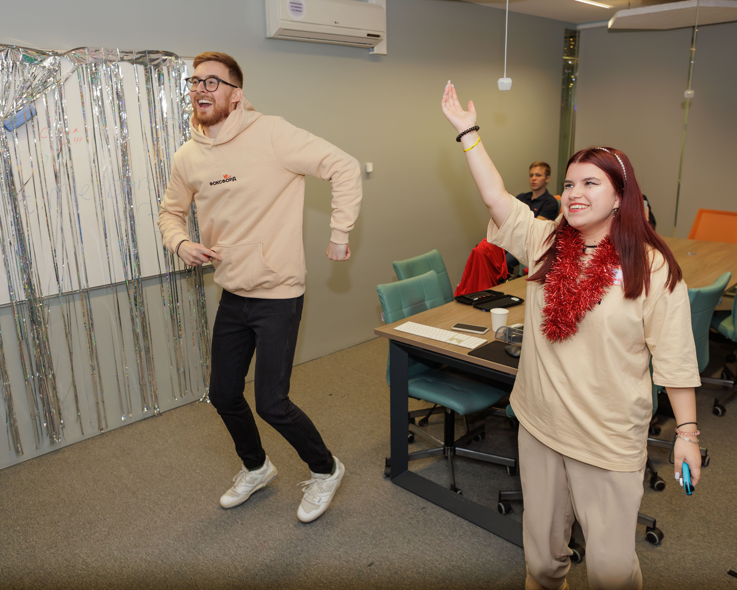 Встреча школьников в офисе школы Фоксфорд