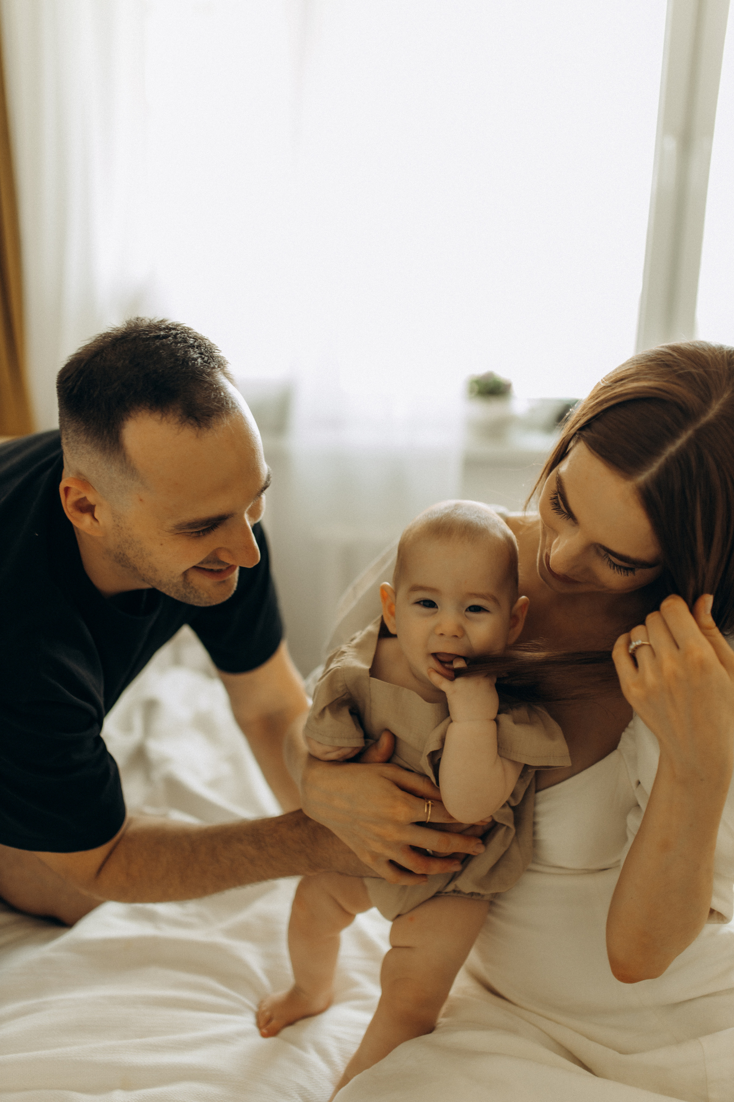 Настя, Оливия, Антон. Семейный фотограф Оля Гладченко