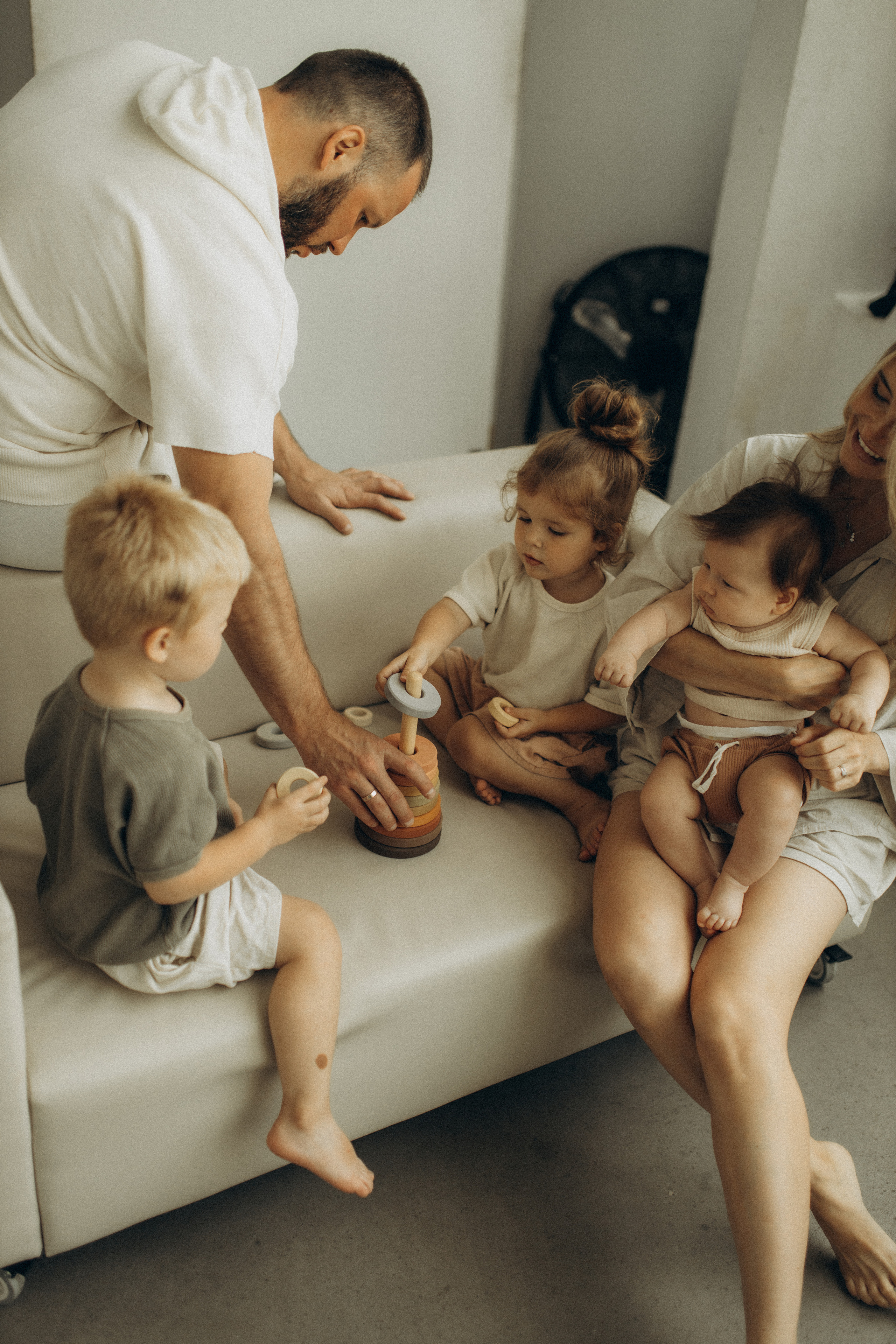 Маша, Рома, Мирон, Софийка, Марк. Семейный фотограф Оля Гладченко