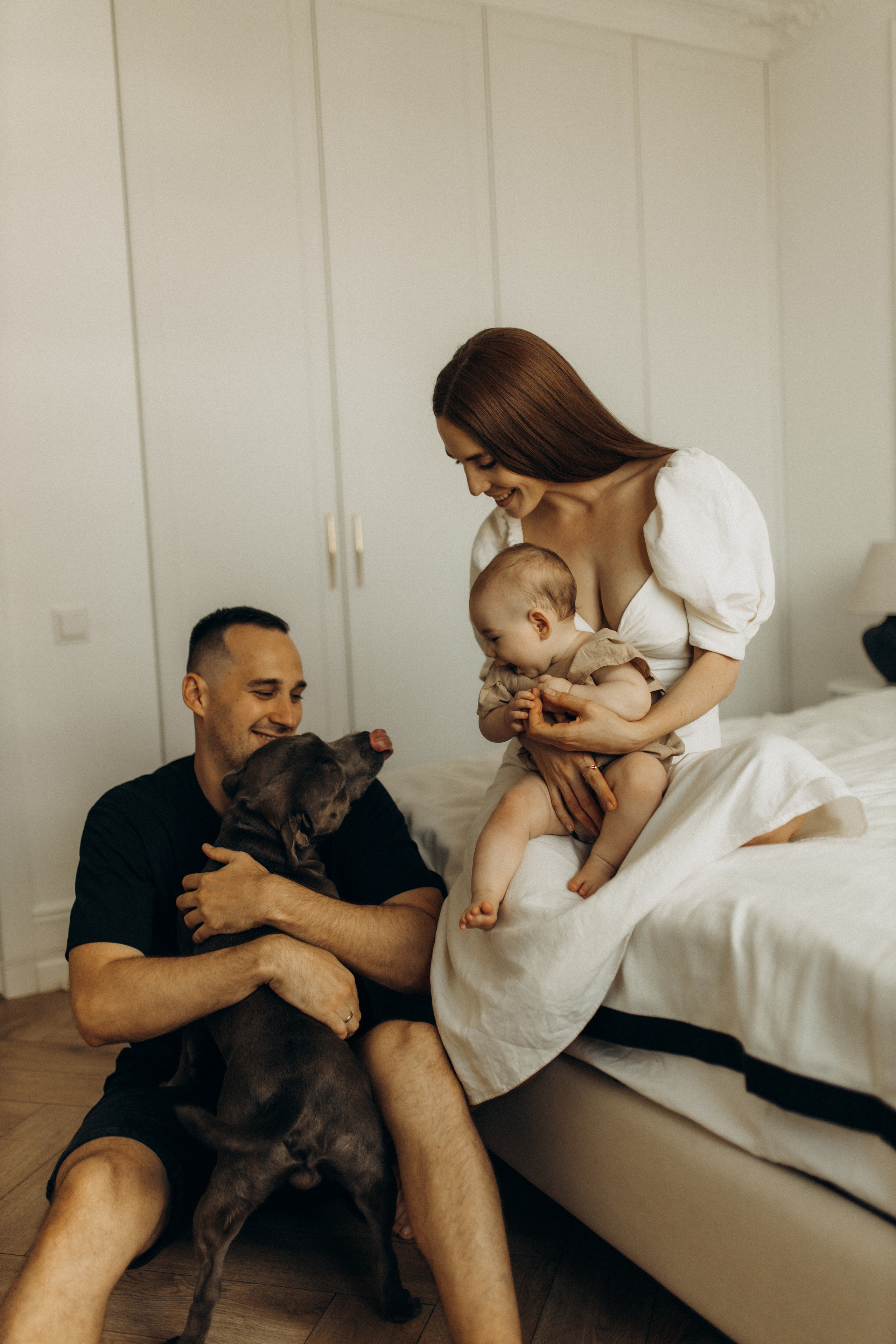 Настя, Оливия, Антон. Семейный фотограф Оля Гладченко