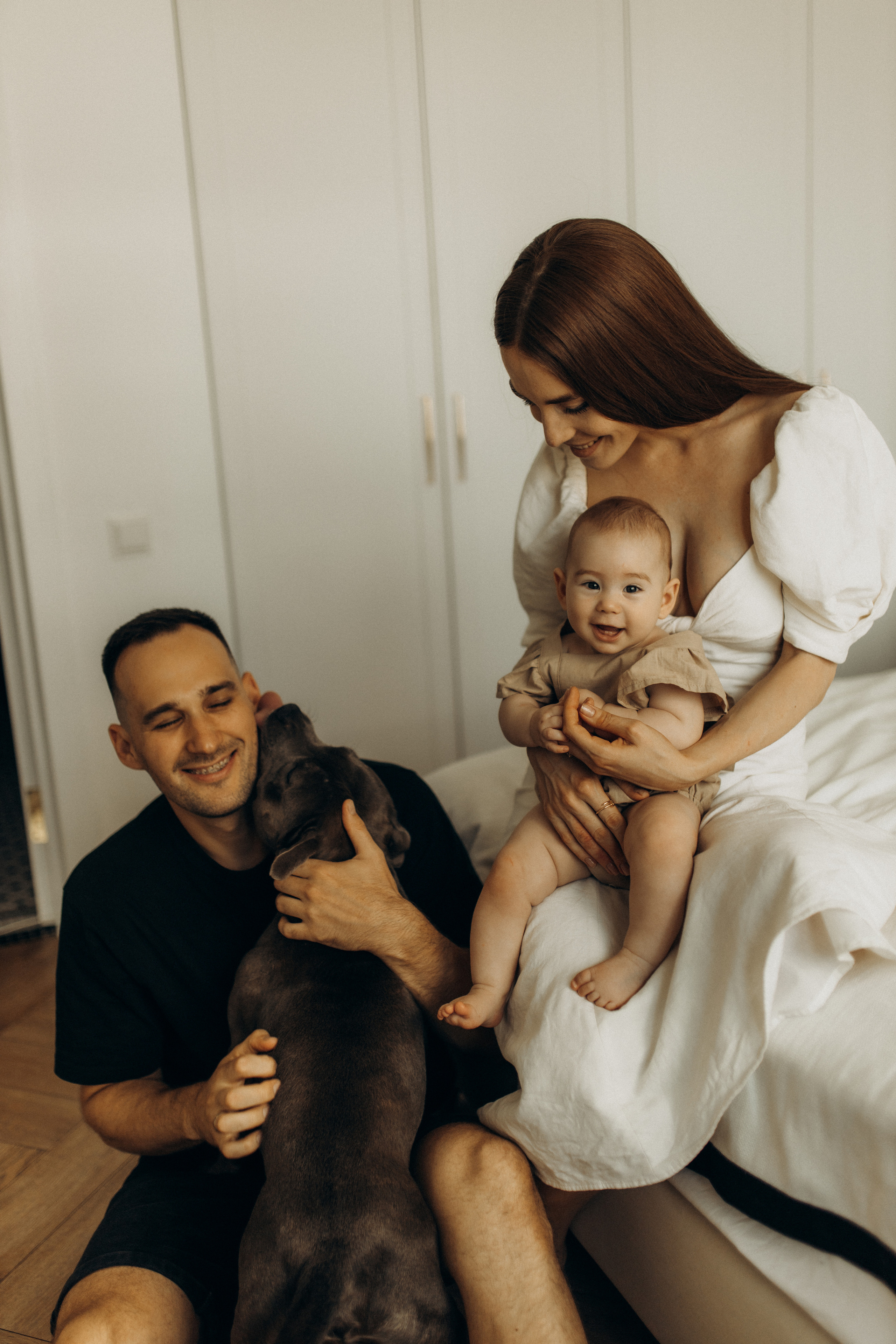 Настя, Оливия, Антон. Семейный фотограф Оля Гладченко