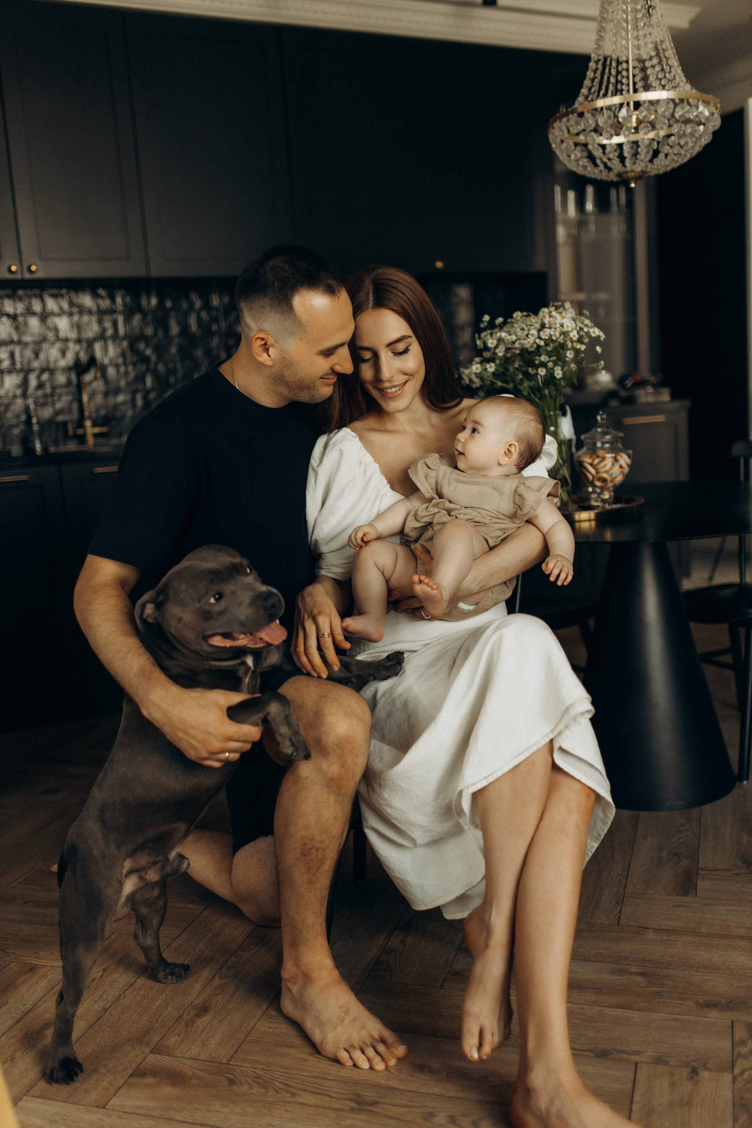 Настя, Оливия, Антон. Семейный фотограф Оля Гладченко