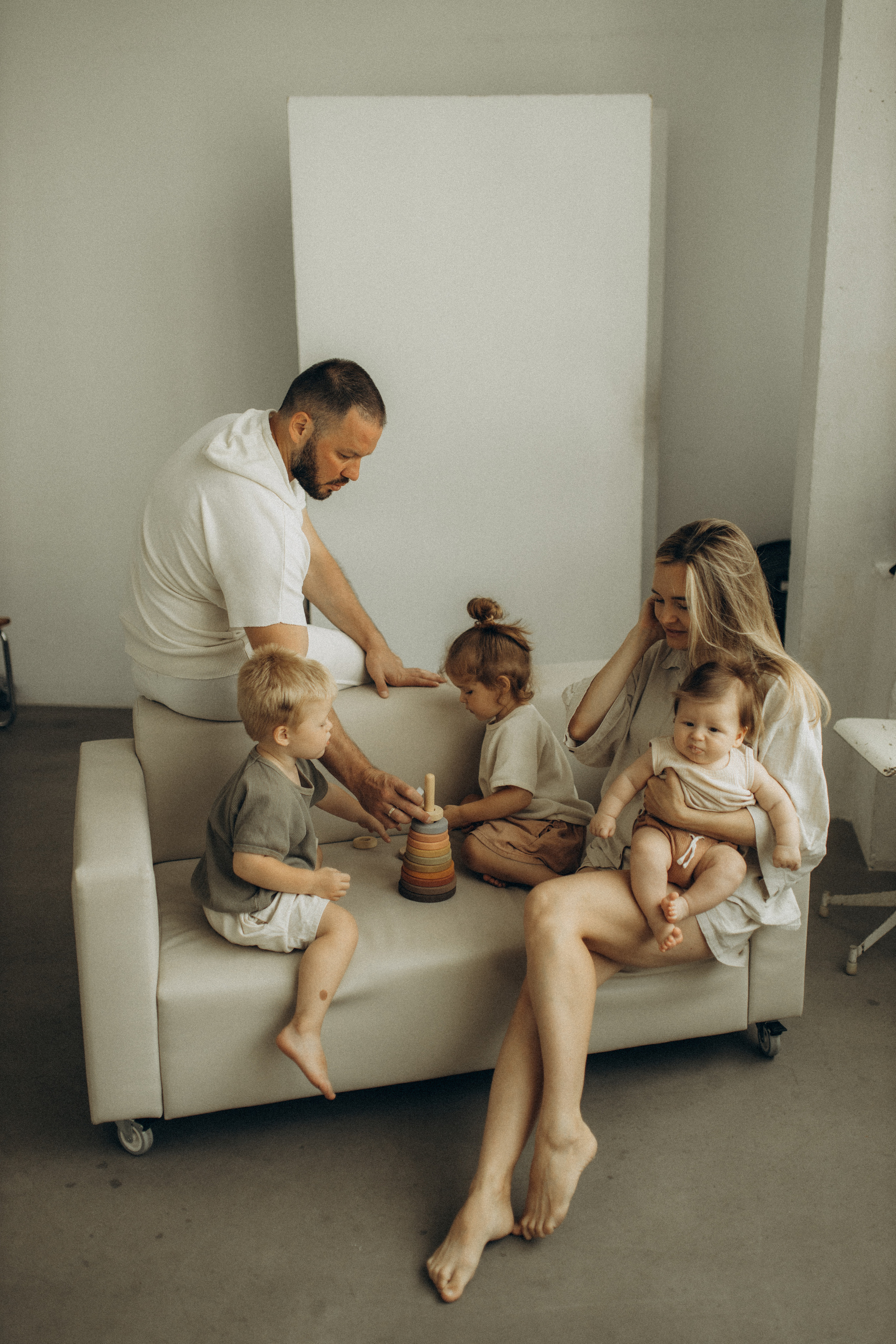 Маша, Рома, Мирон, Софийка, Марк. Семейный фотограф Оля Гладченко