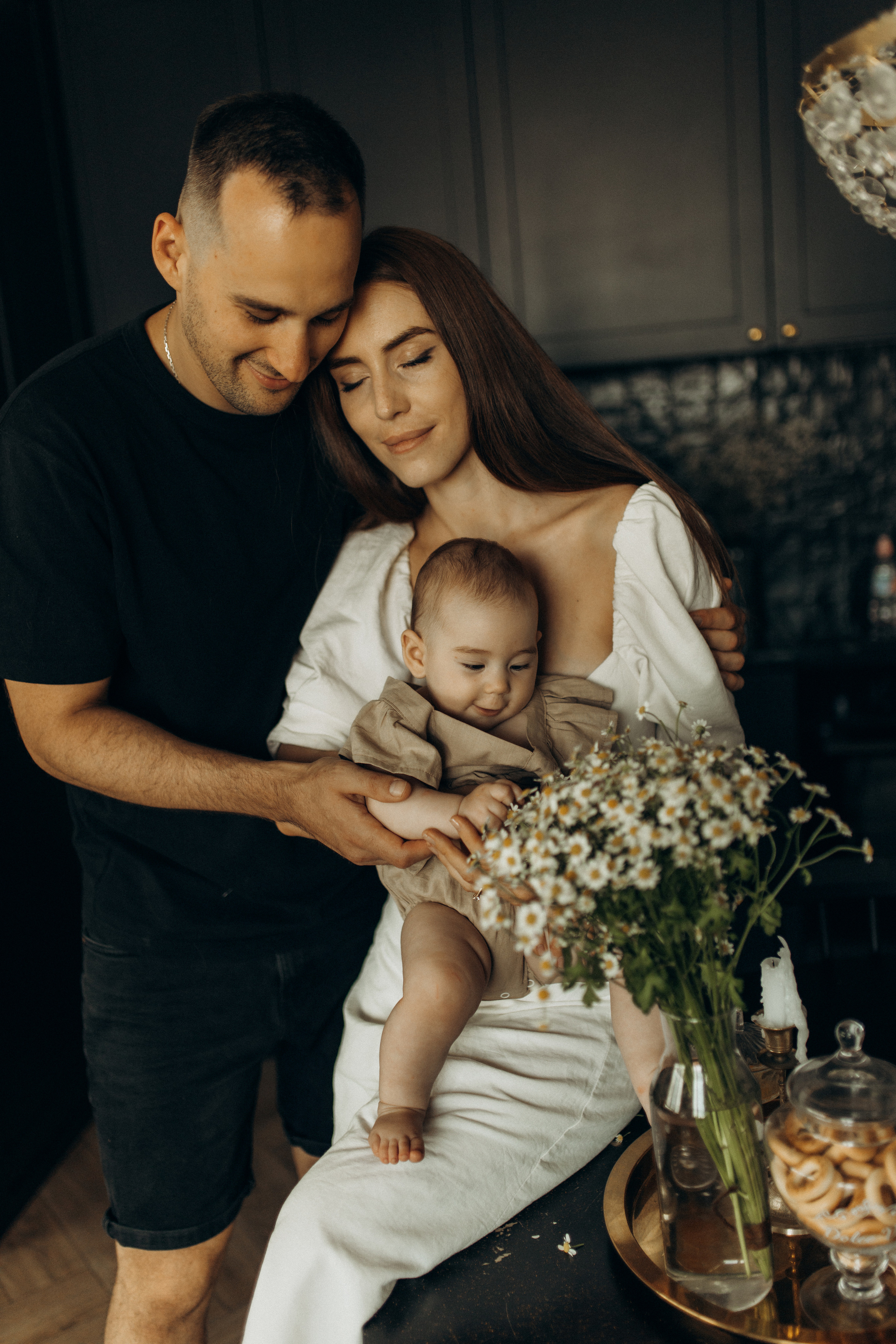 Настя, Оливия, Антон. Семейный фотограф Оля Гладченко