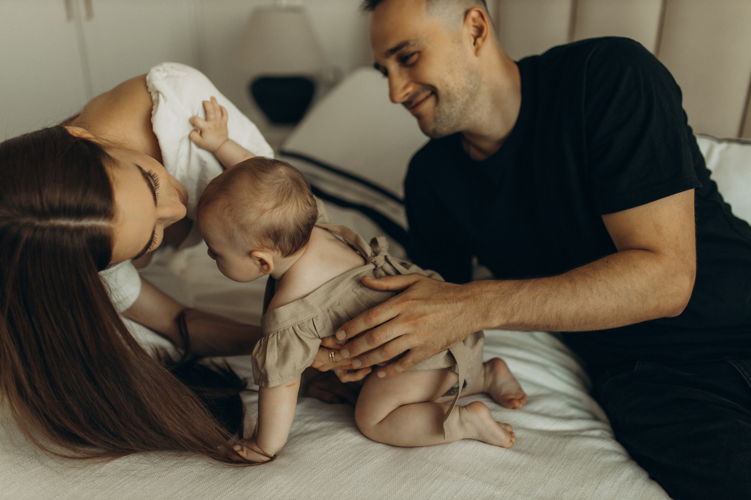 Настя, Оливия, Антон. Семейный фотограф Оля Гладченко