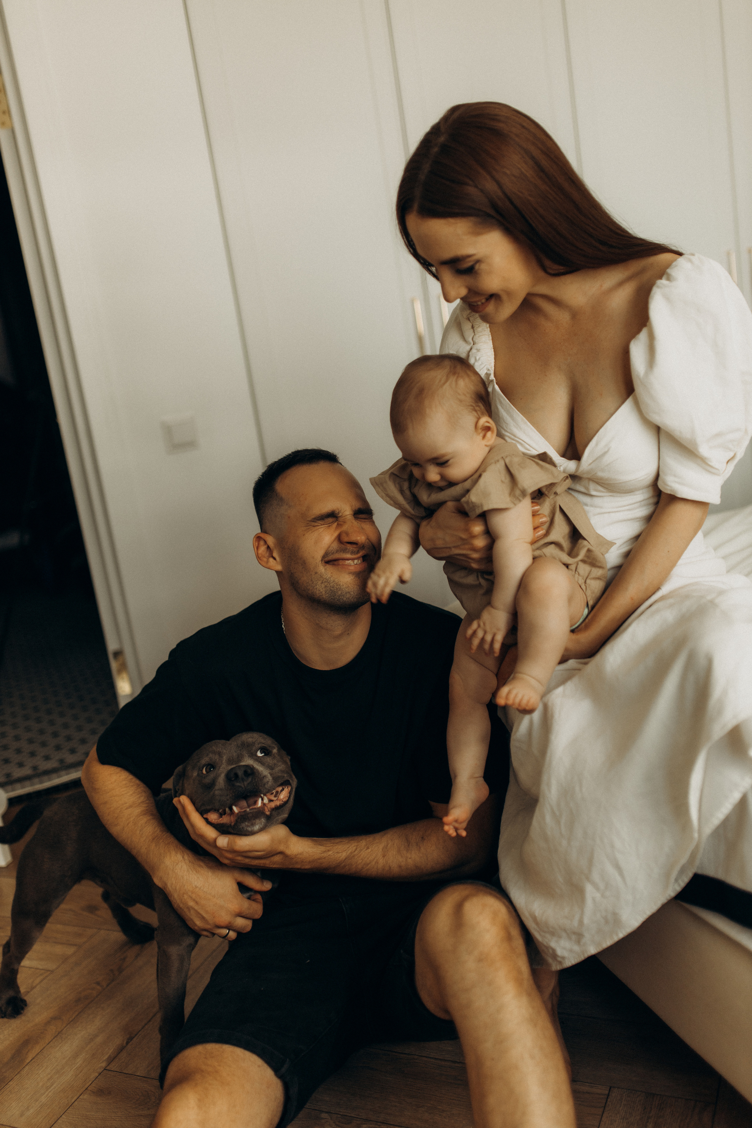 Настя, Оливия, Антон. Семейный фотограф Оля Гладченко