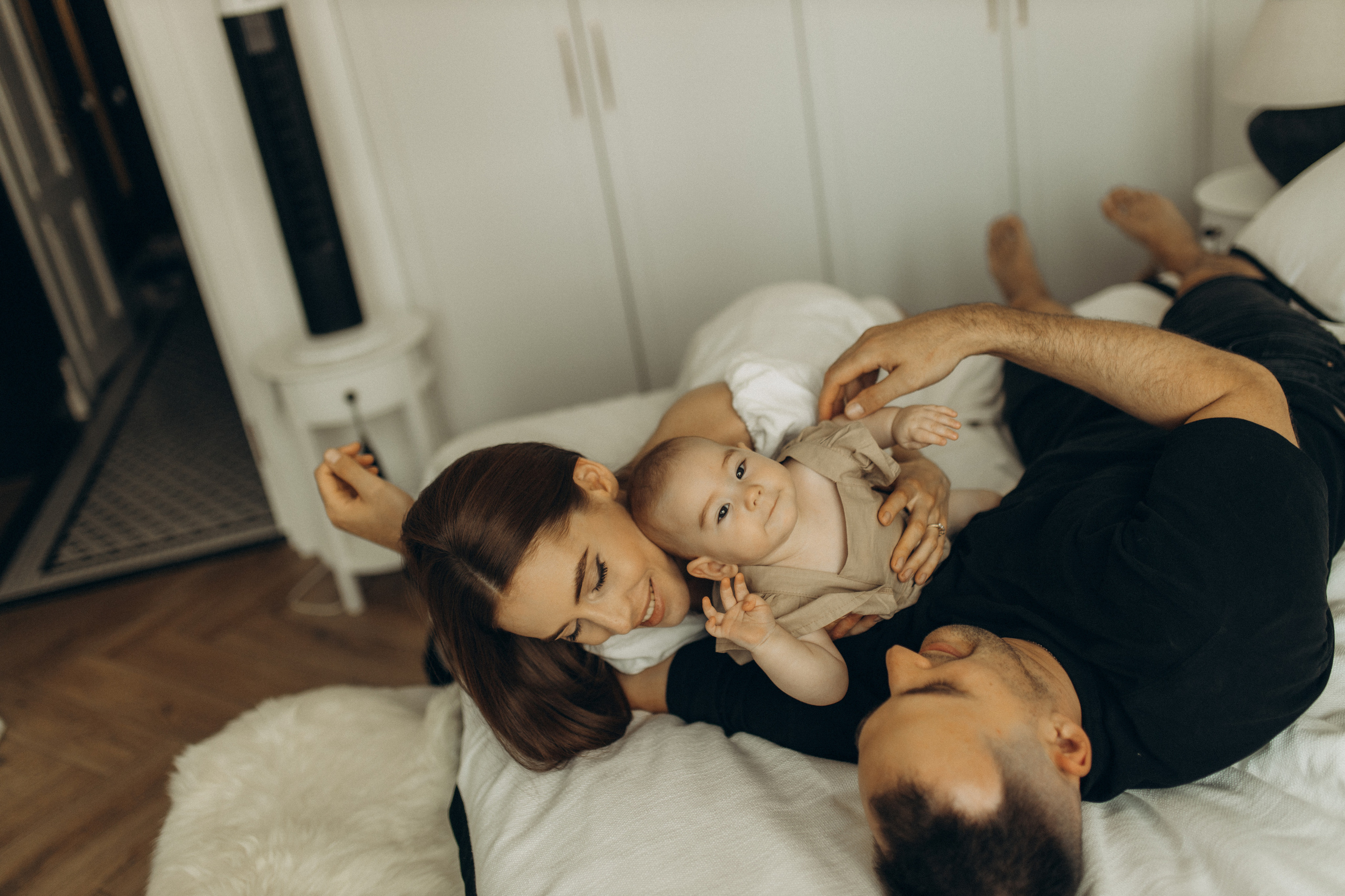 Настя, Оливия, Антон. Семейный фотограф Оля Гладченко