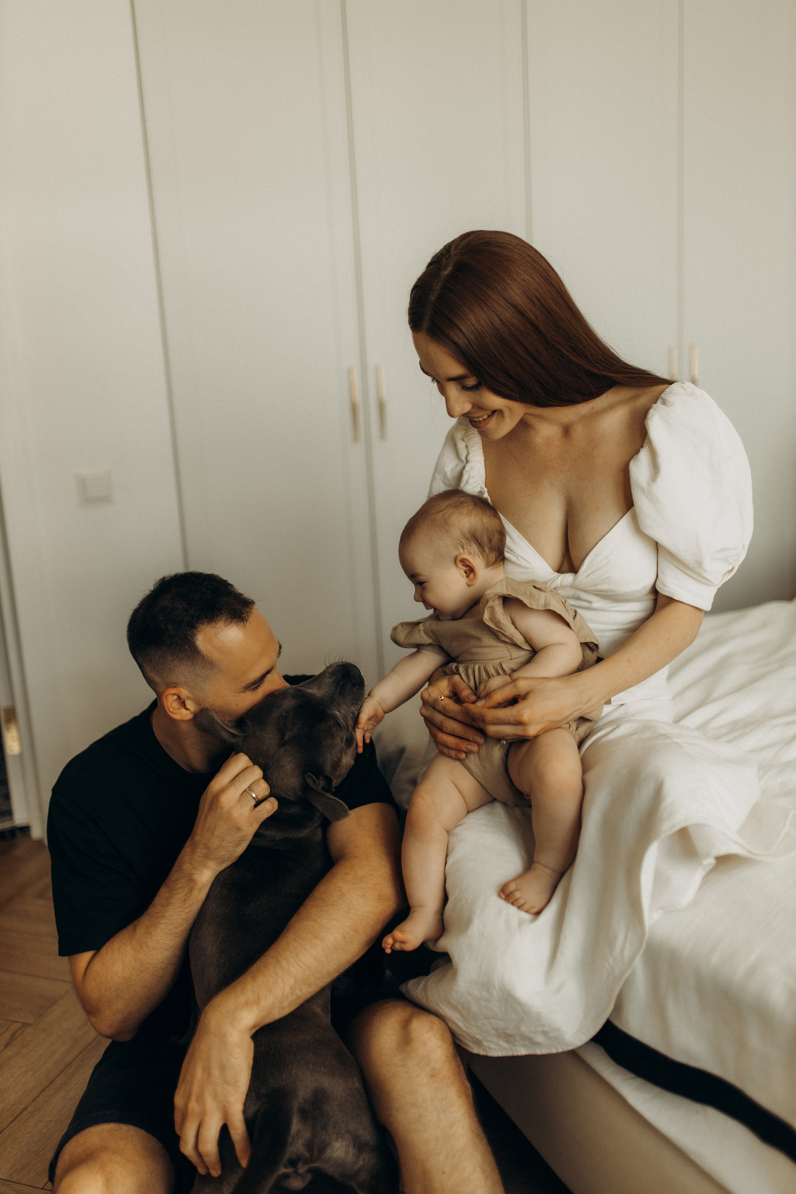 Настя, Оливия, Антон. Семейный фотограф Оля Гладченко