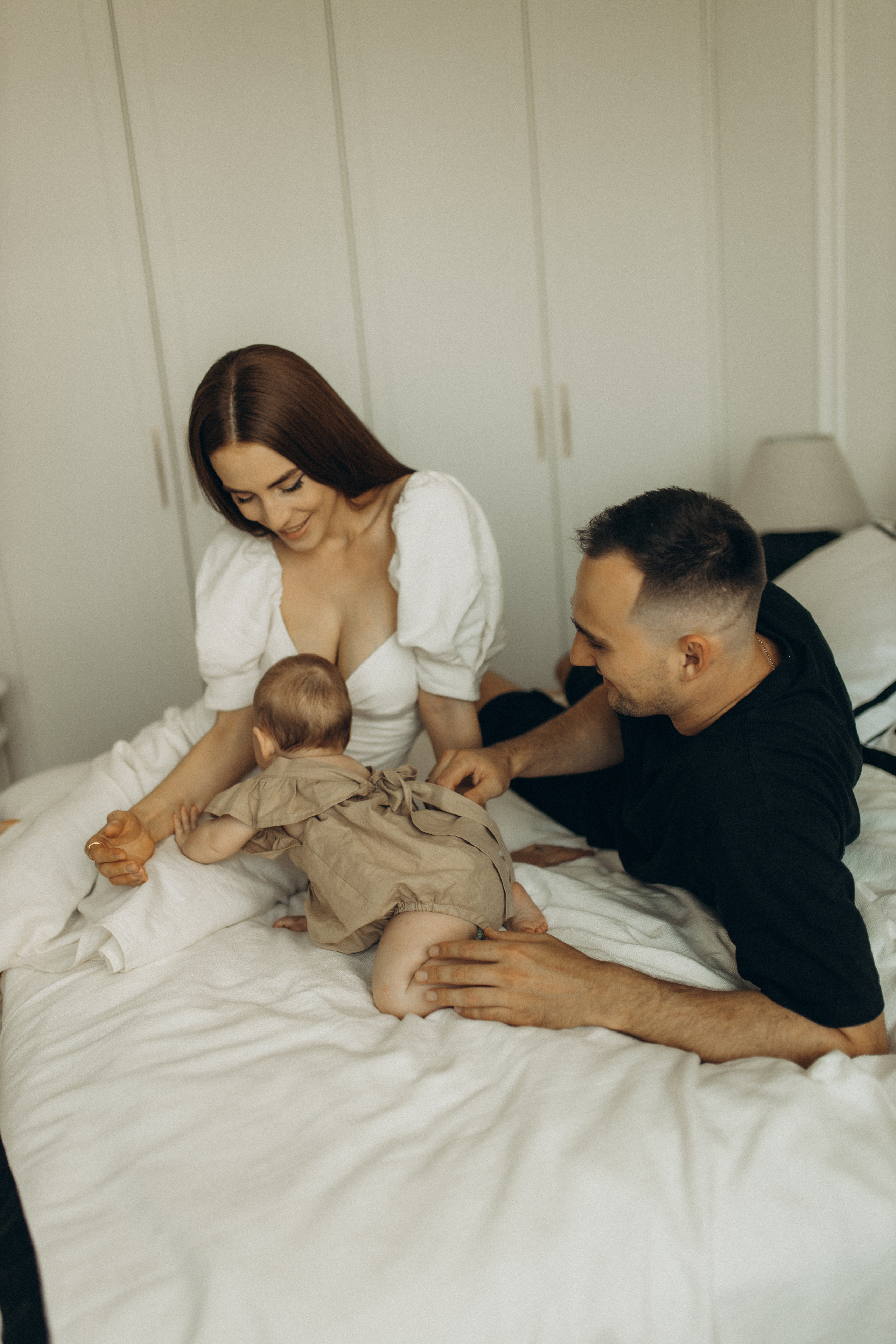 Настя, Оливия, Антон. Семейный фотограф Оля Гладченко