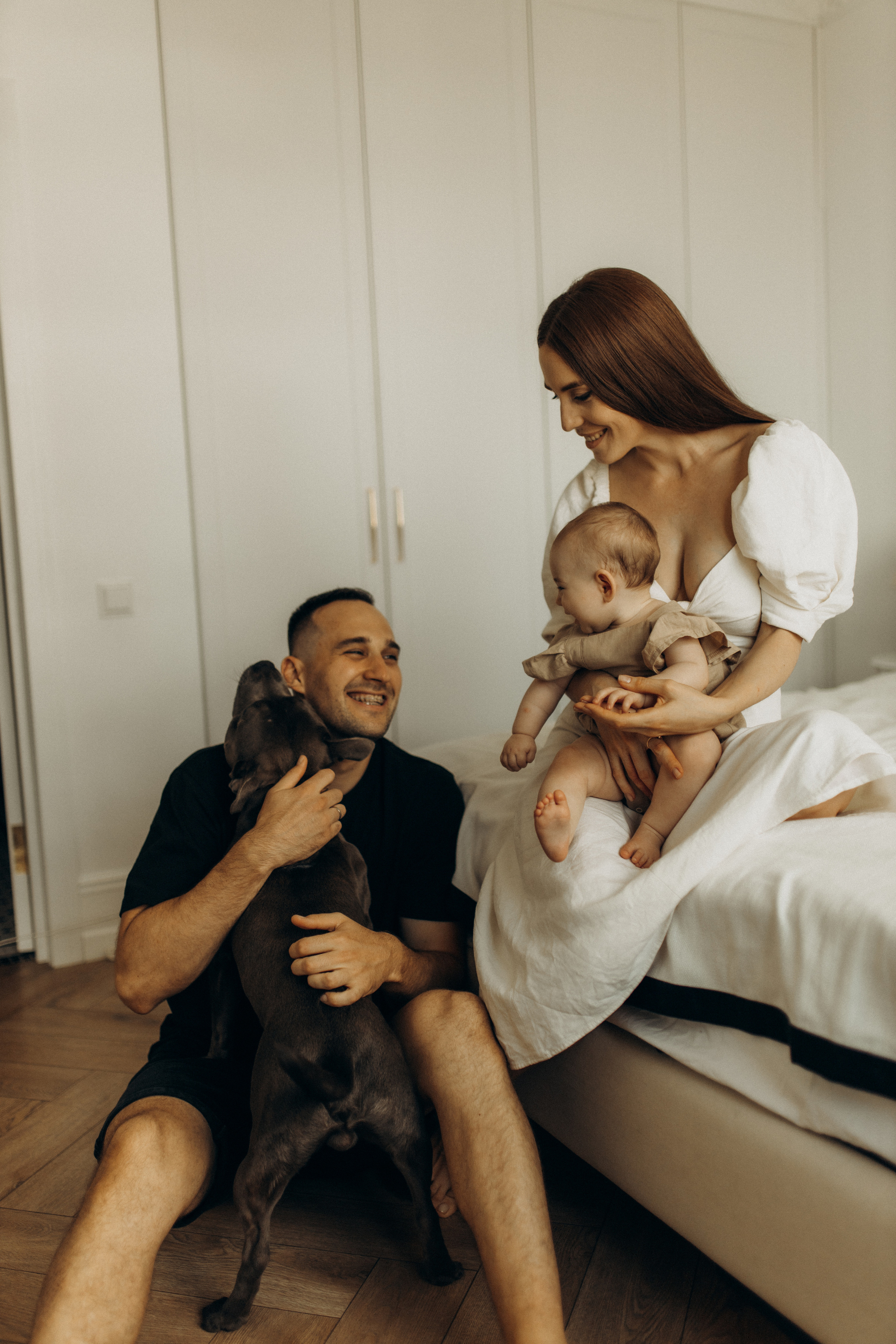 Настя, Оливия, Антон. Семейный фотограф Оля Гладченко