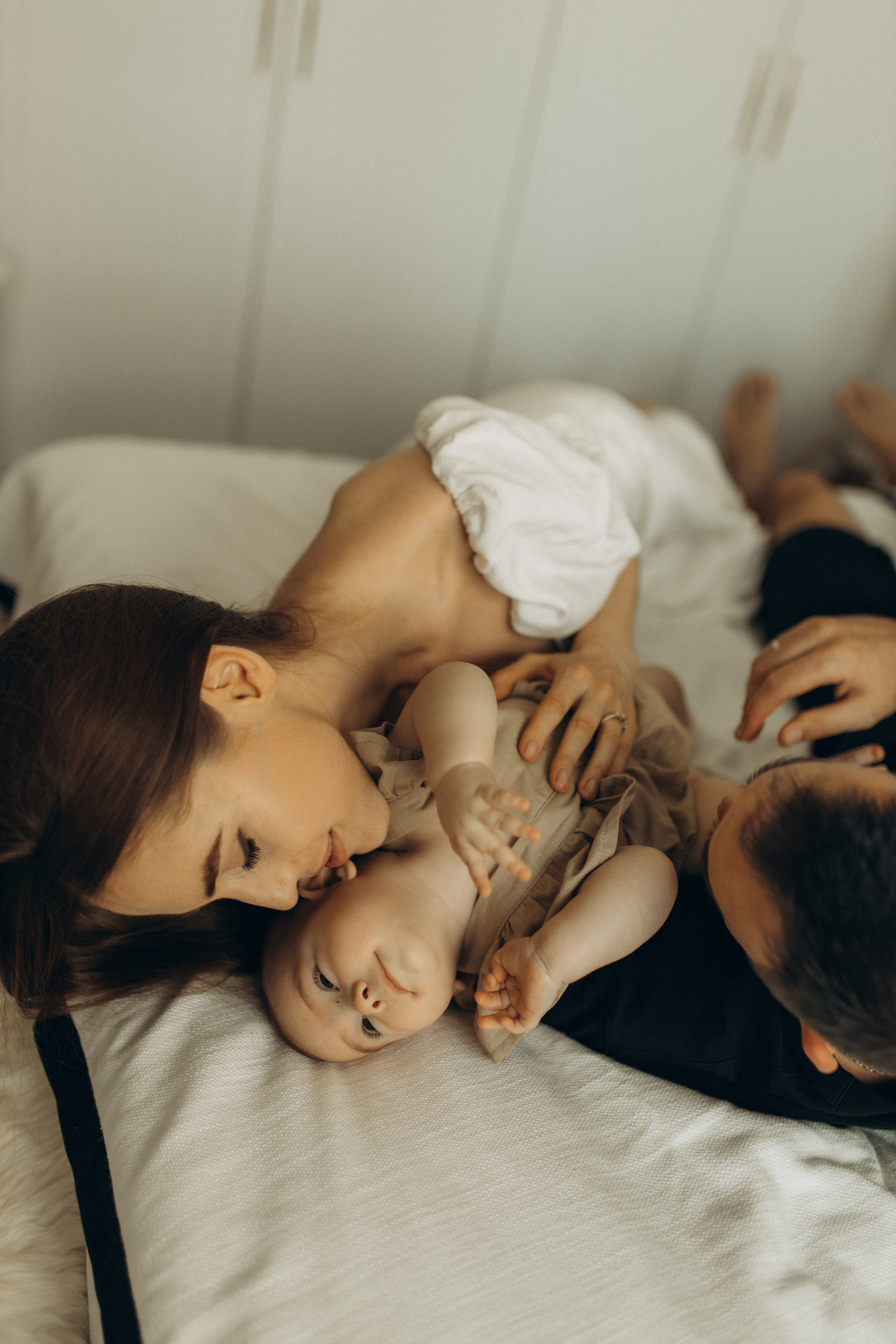 Настя, Оливия, Антон. Семейный фотограф Оля Гладченко