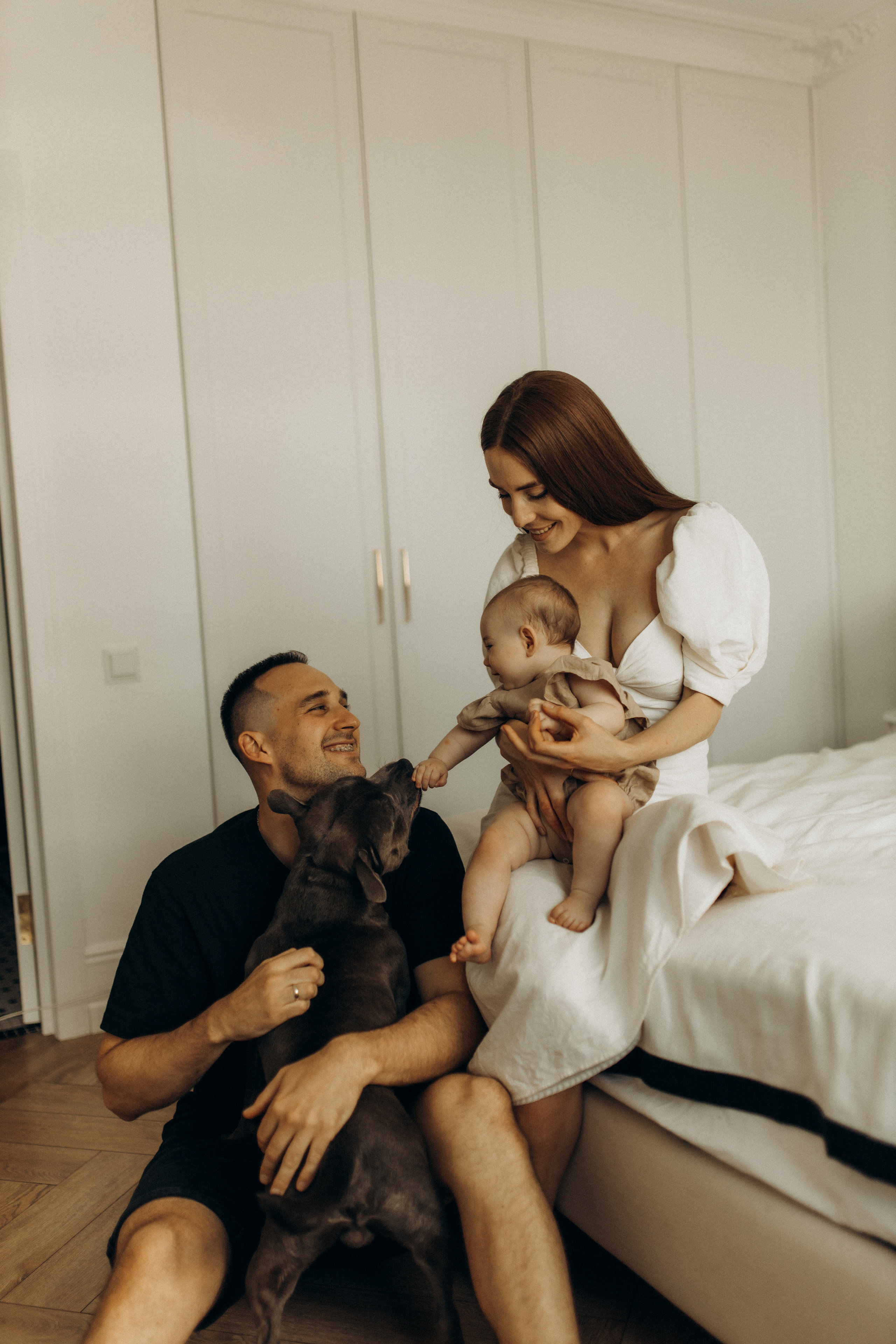 Настя, Оливия, Антон. Семейный фотограф Оля Гладченко