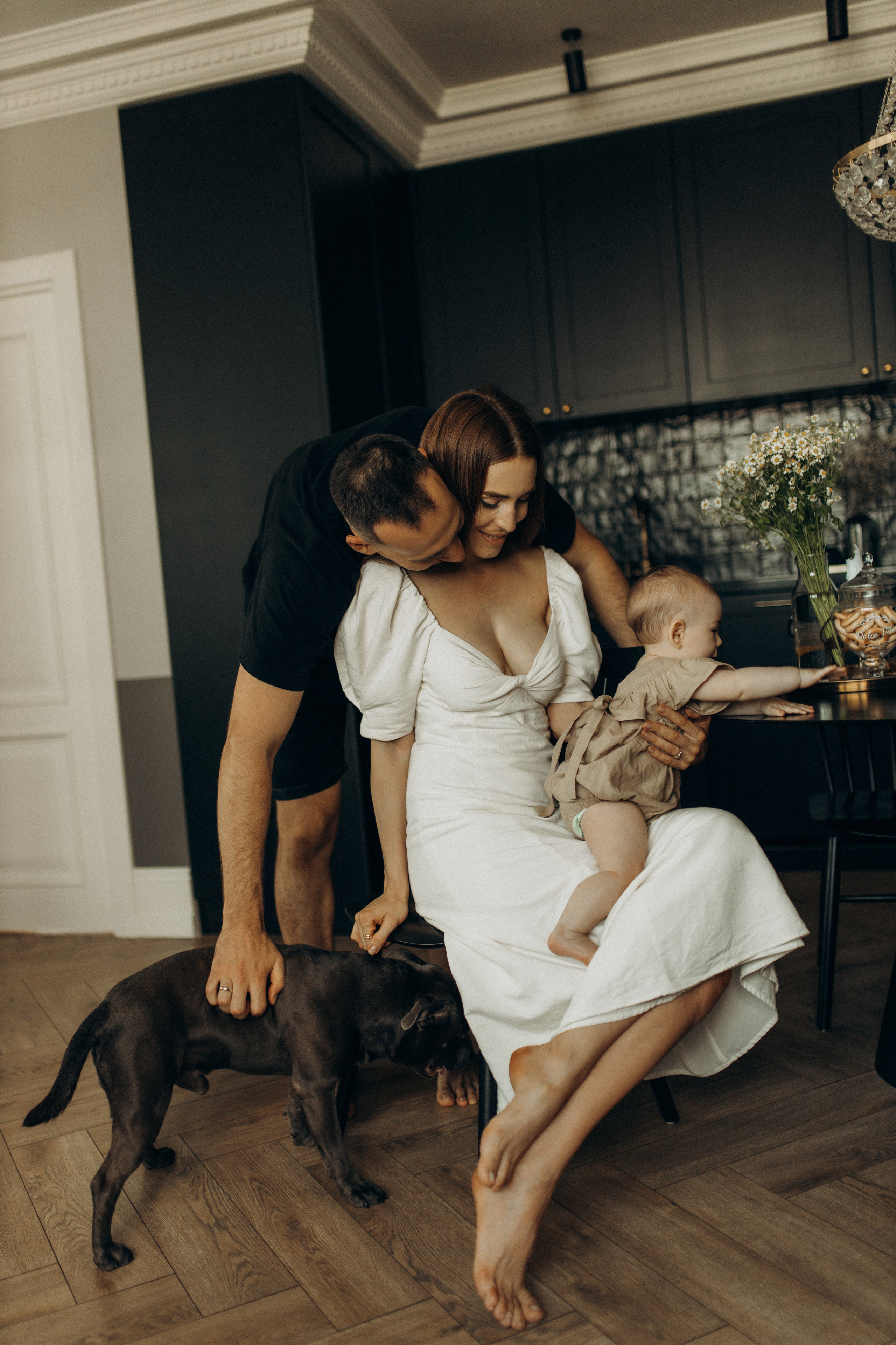 Настя, Оливия, Антон. Семейный фотограф Оля Гладченко