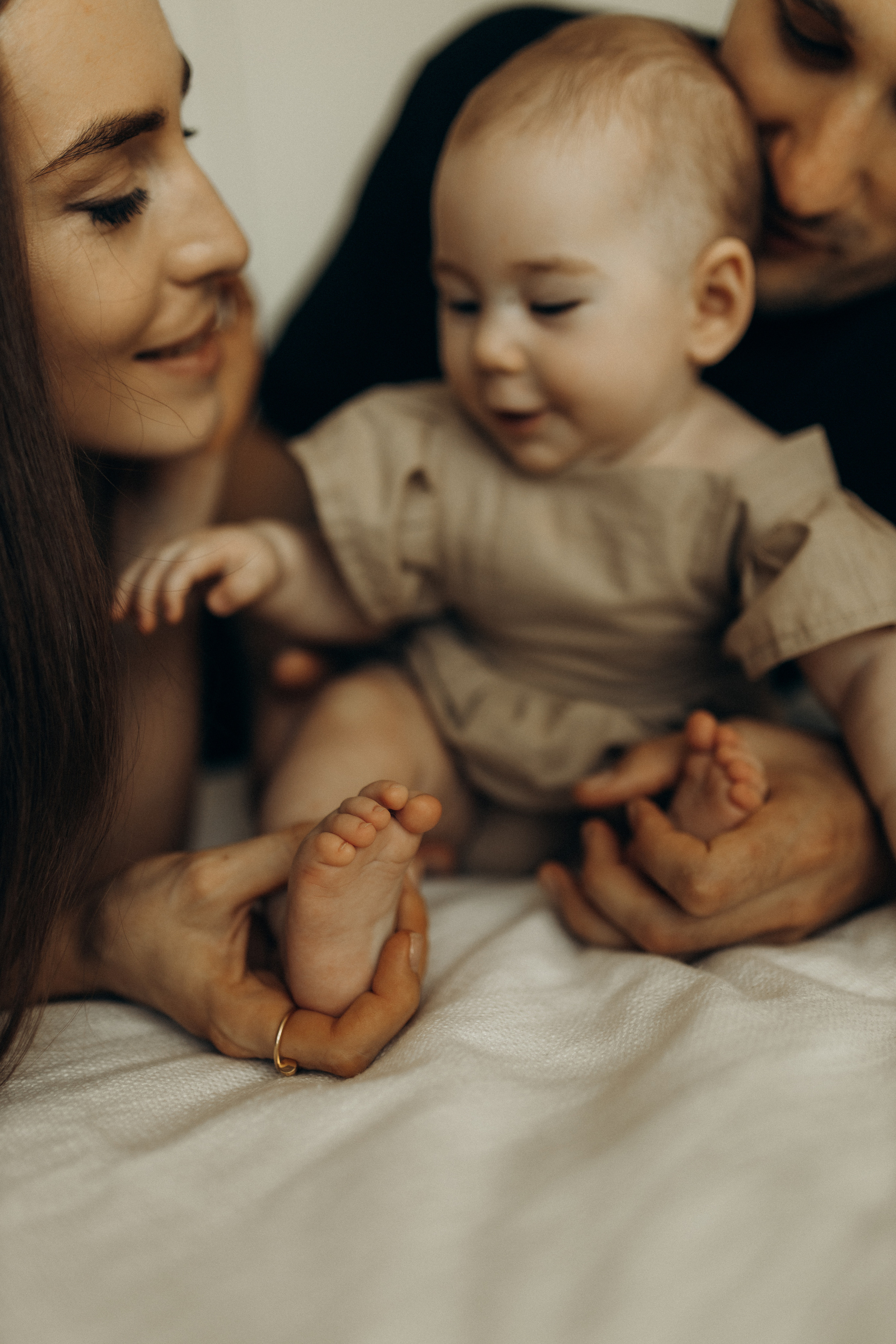 Настя, Оливия, Антон. Семейный фотограф Оля Гладченко