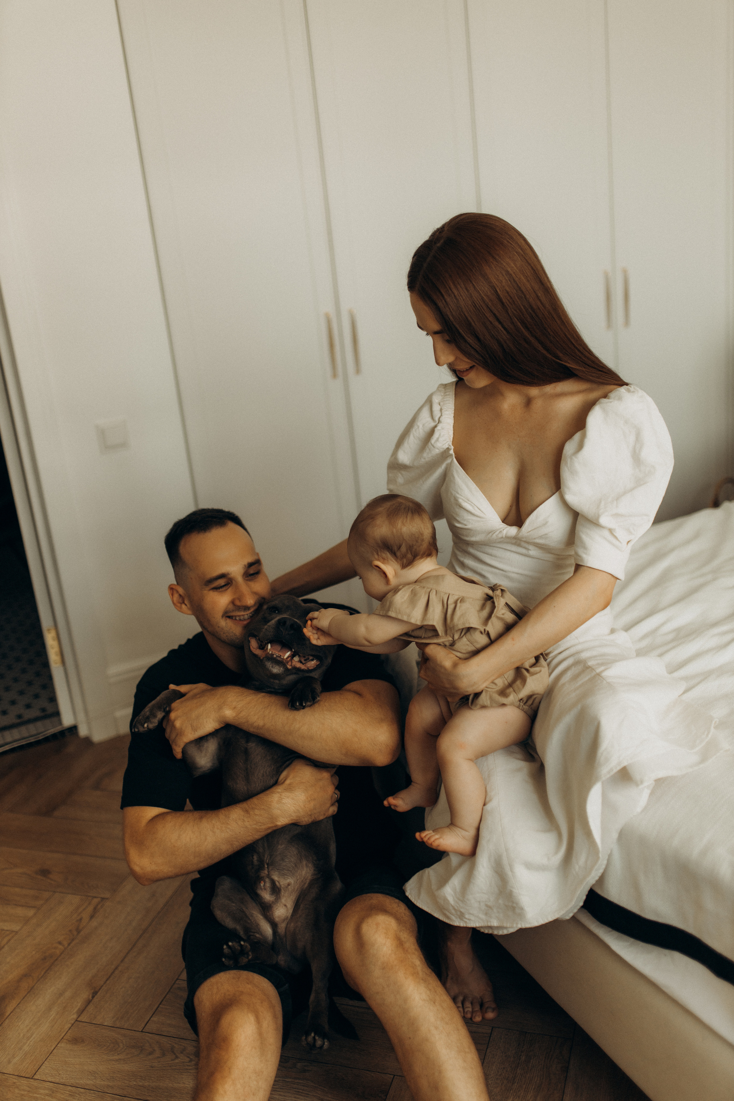 Настя, Оливия, Антон. Семейный фотограф Оля Гладченко