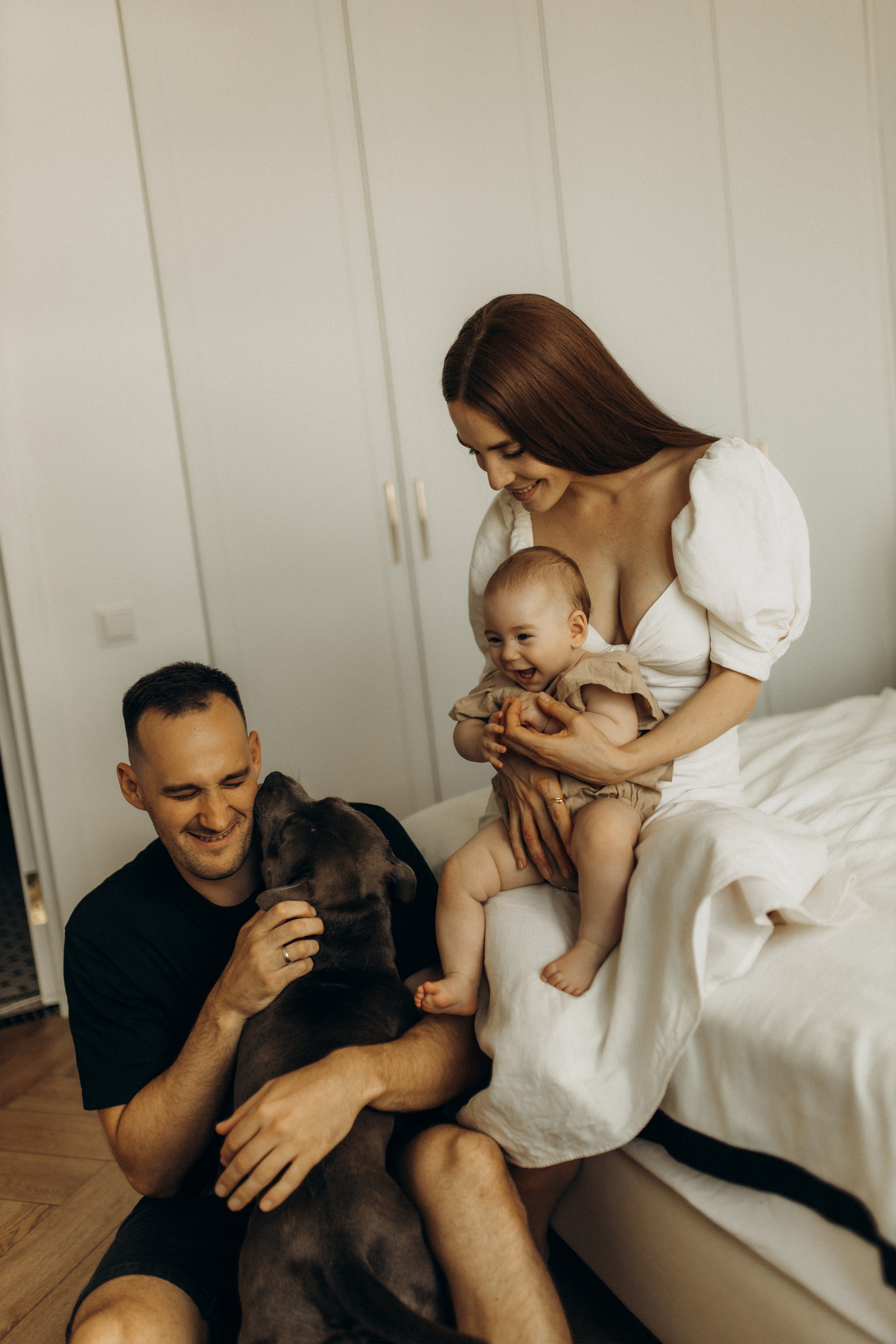 Настя, Оливия, Антон. Семейный фотограф Оля Гладченко