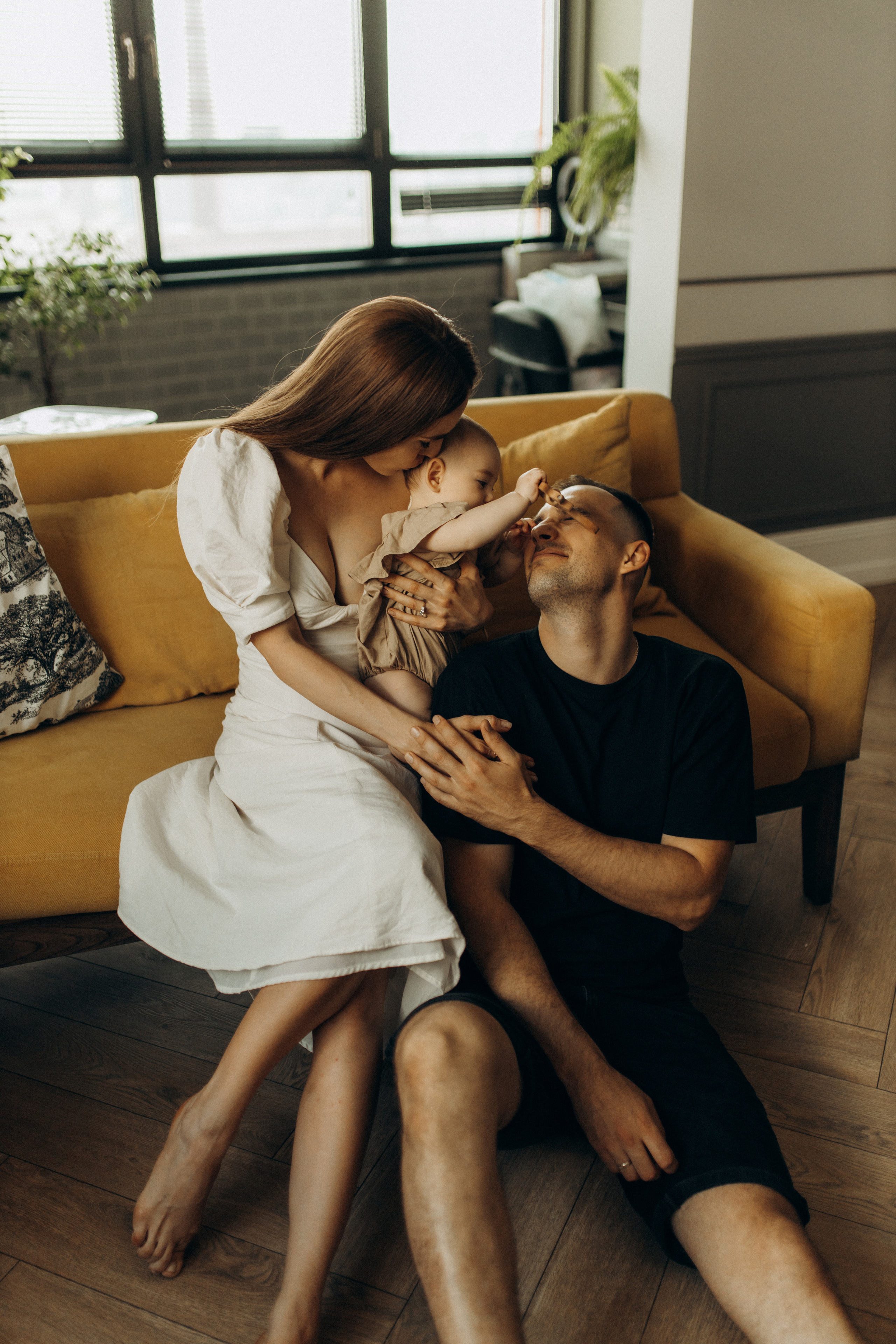 Настя, Оливия, Антон. Семейный фотограф Оля Гладченко