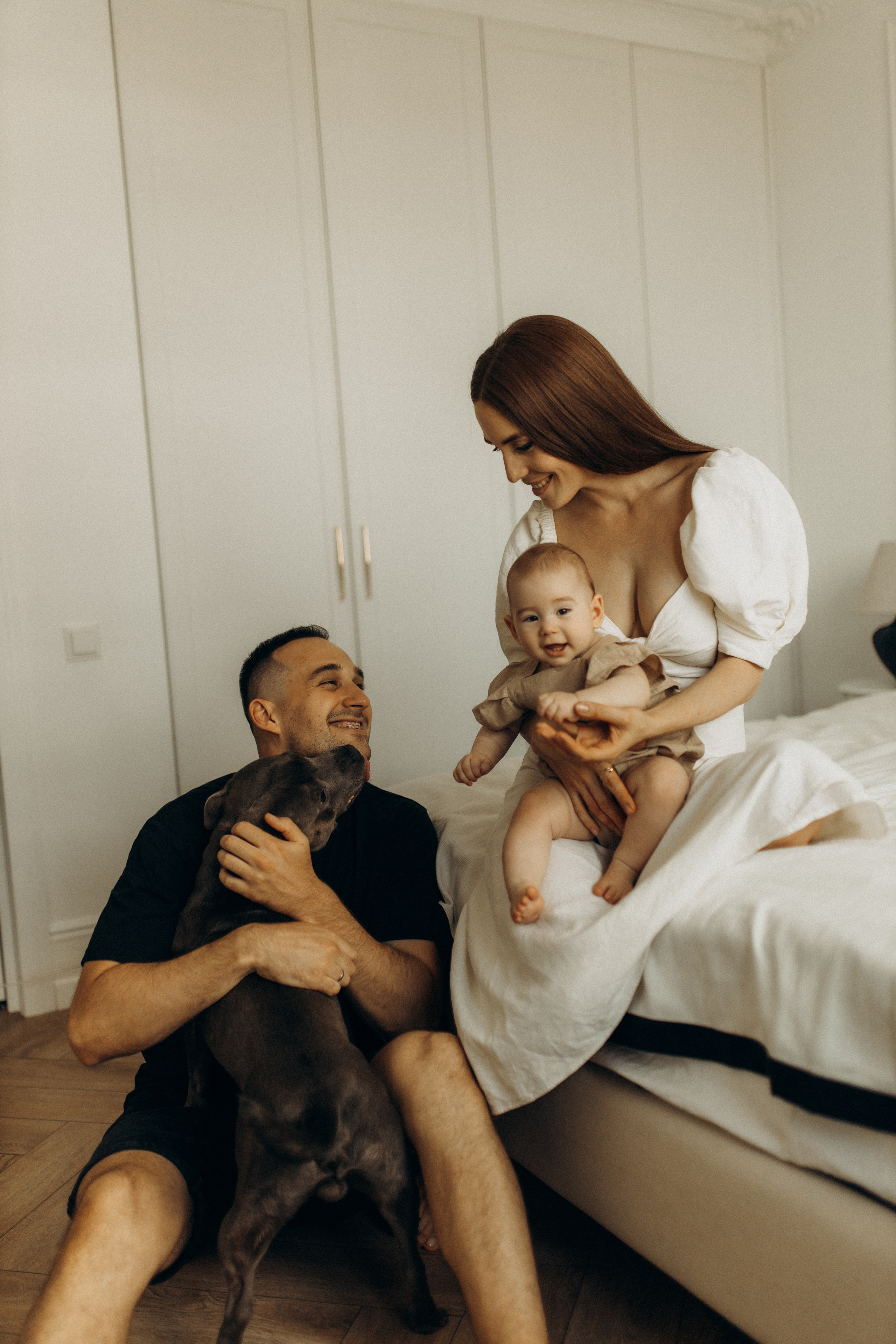 Настя, Оливия, Антон. Семейный фотограф Оля Гладченко