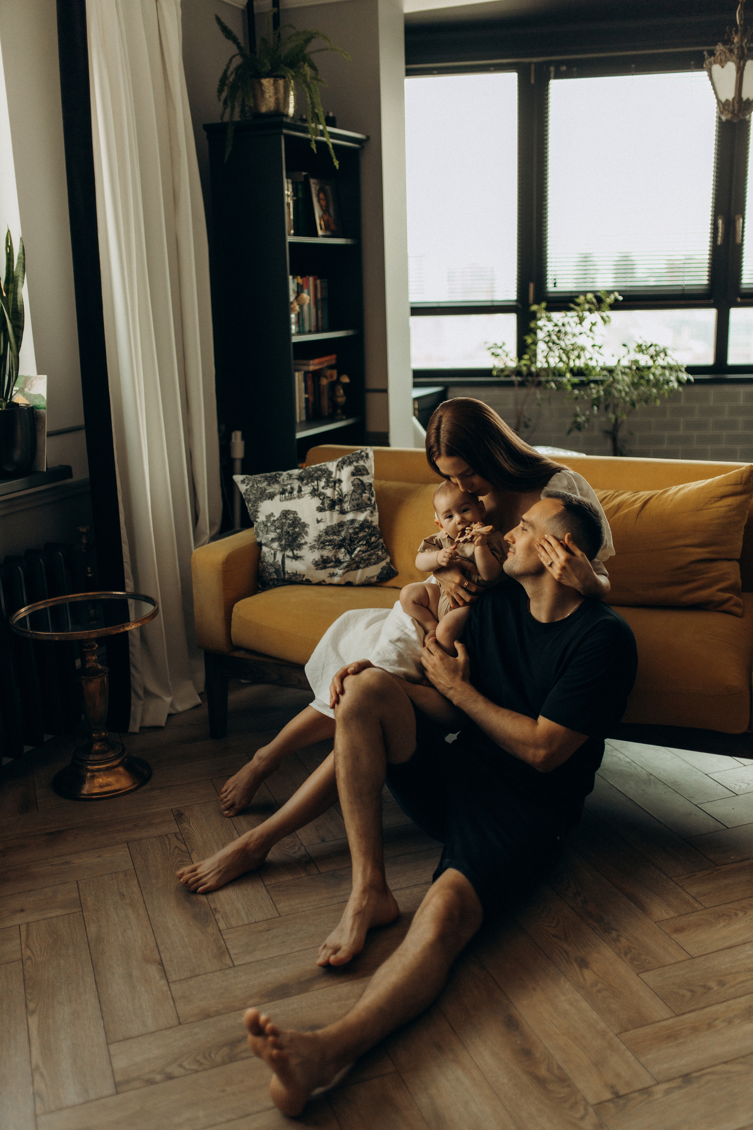 Настя, Оливия, Антон. Семейный фотограф Оля Гладченко