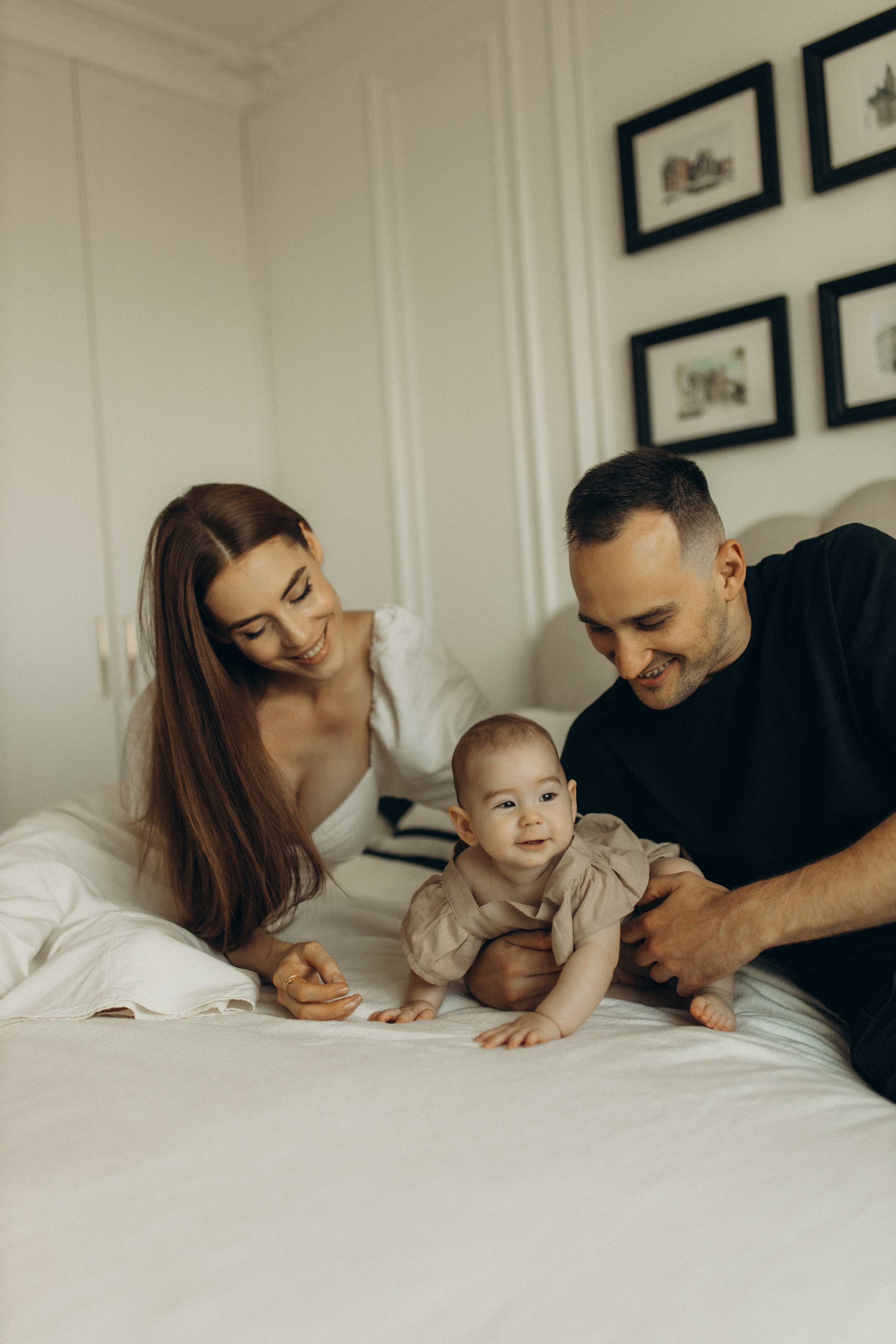 Настя, Оливия, Антон. Семейный фотограф Оля Гладченко