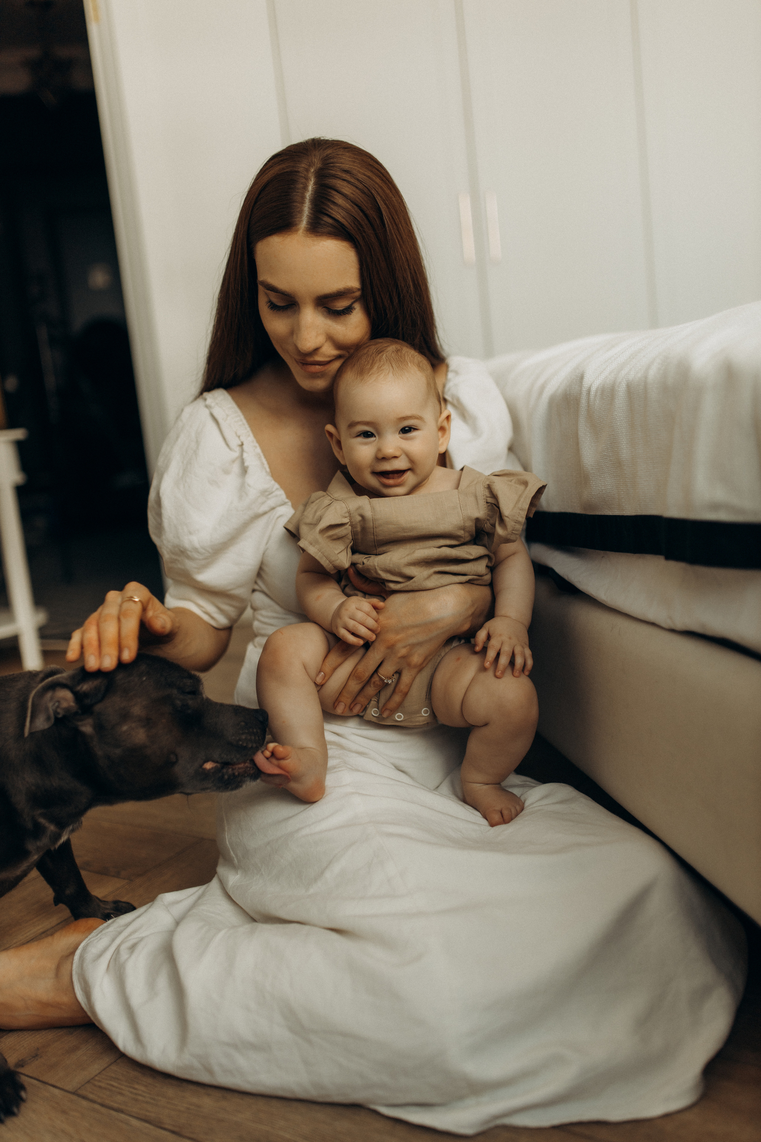 Настя, Оливия, Антон. Семейный фотограф Оля Гладченко