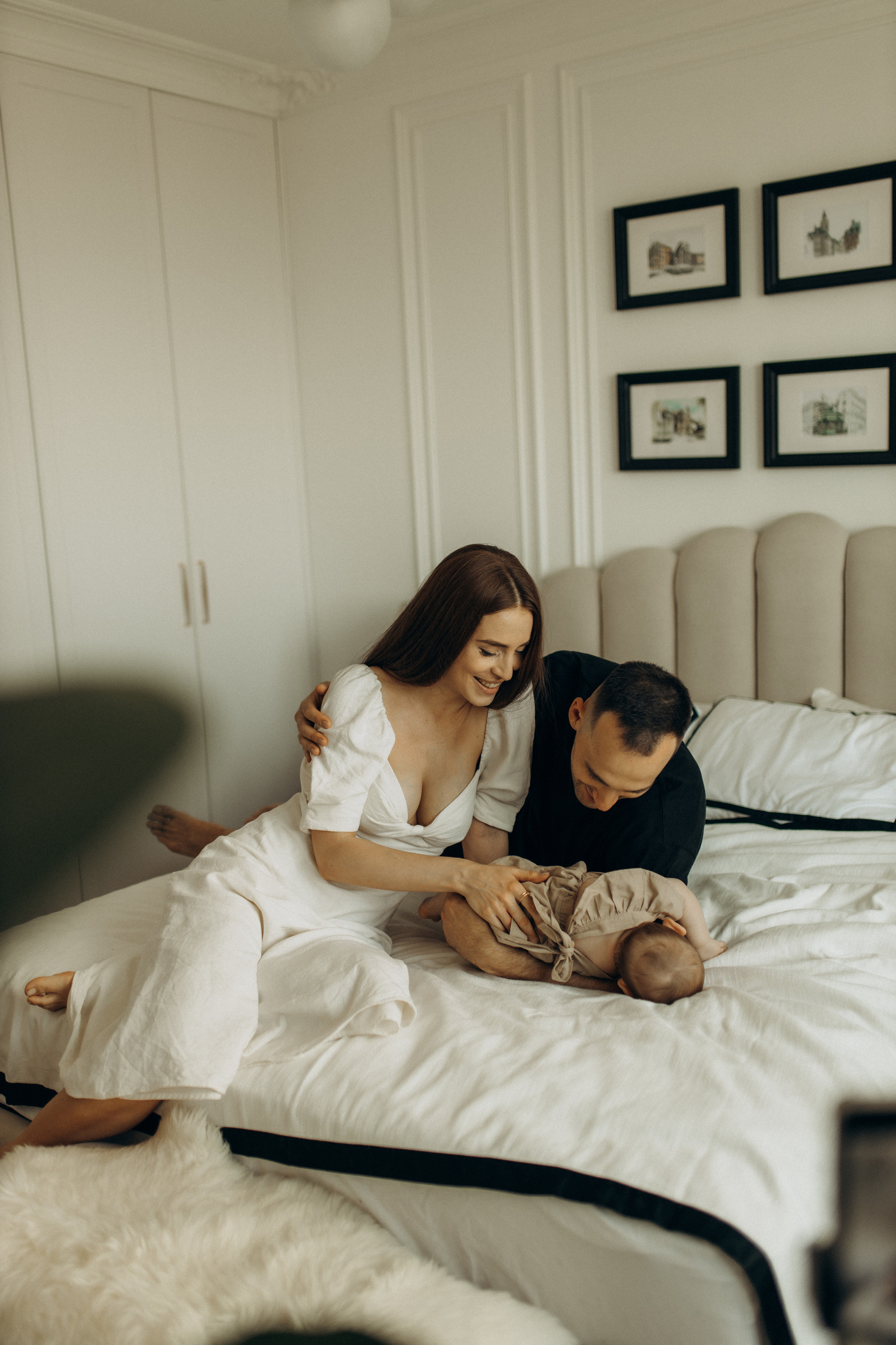 Настя, Оливия, Антон. Семейный фотограф Оля Гладченко