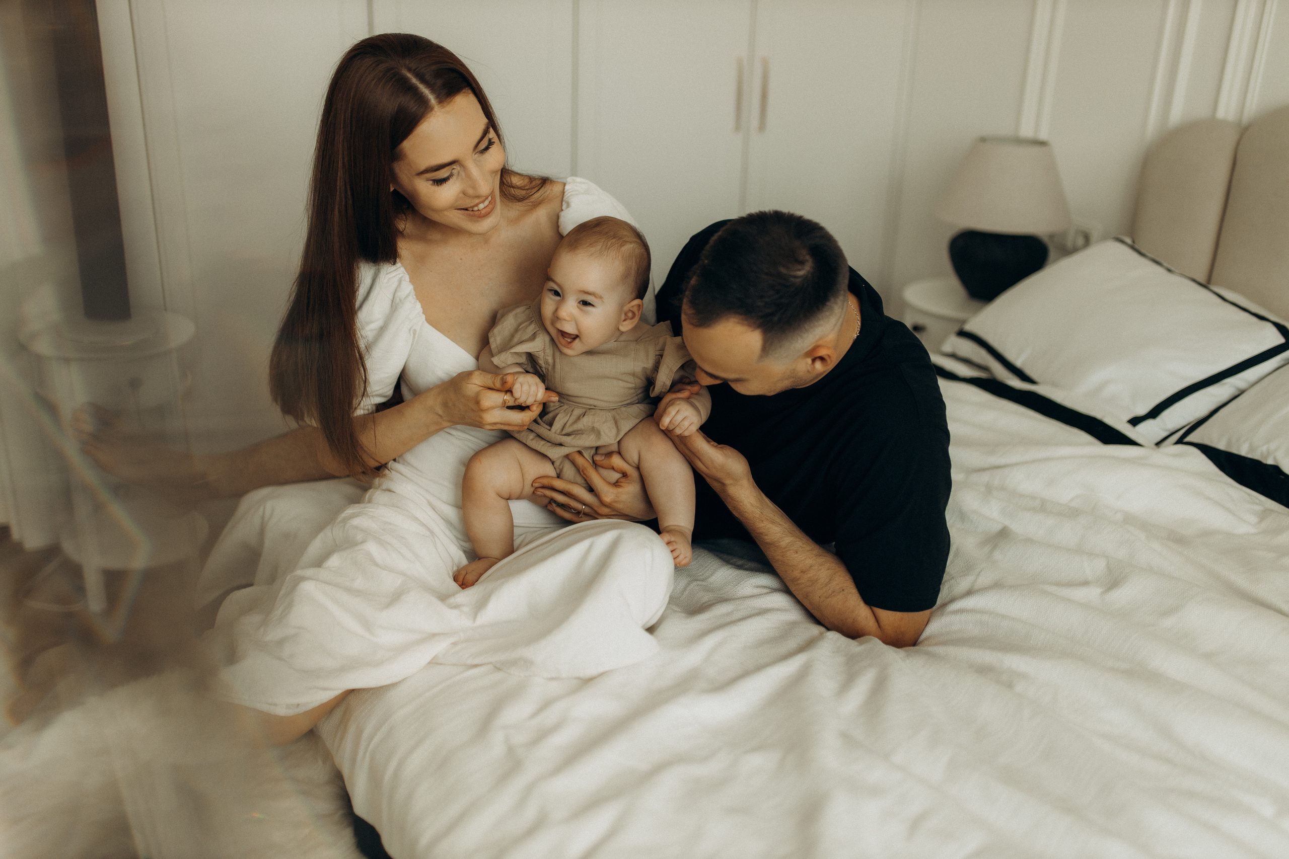 Настя, Оливия, Антон. Семейный фотограф Оля Гладченко