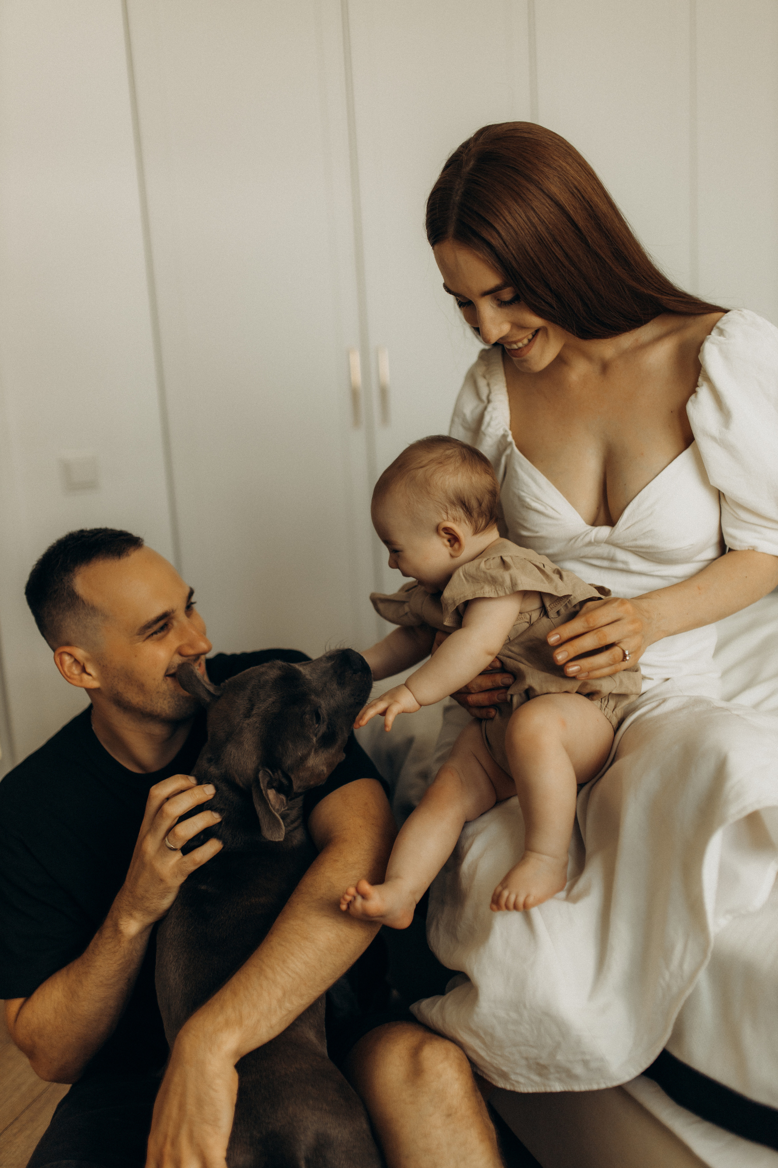 Настя, Оливия, Антон. Семейный фотограф Оля Гладченко