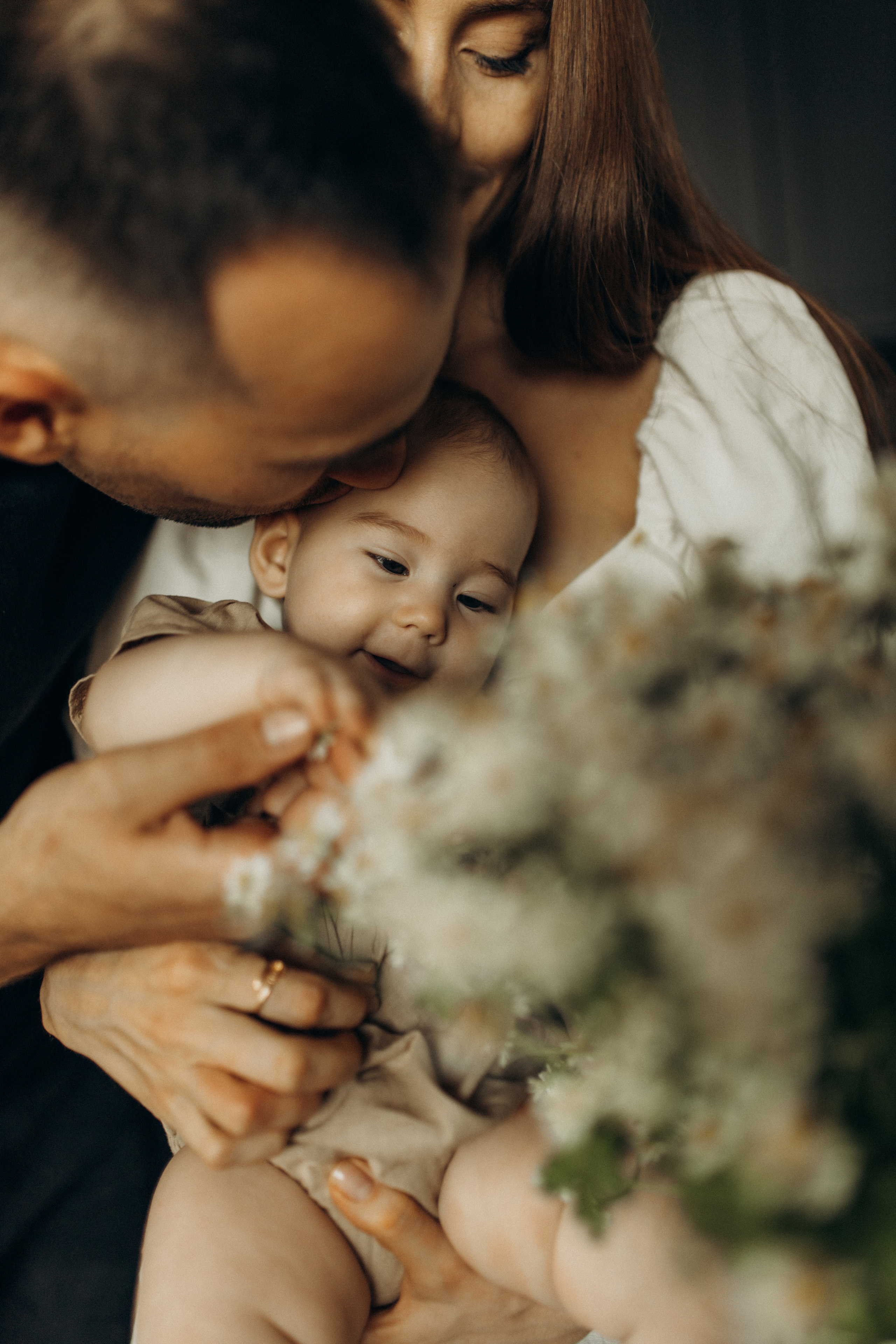 Настя, Оливия, Антон. Семейный фотограф Оля Гладченко