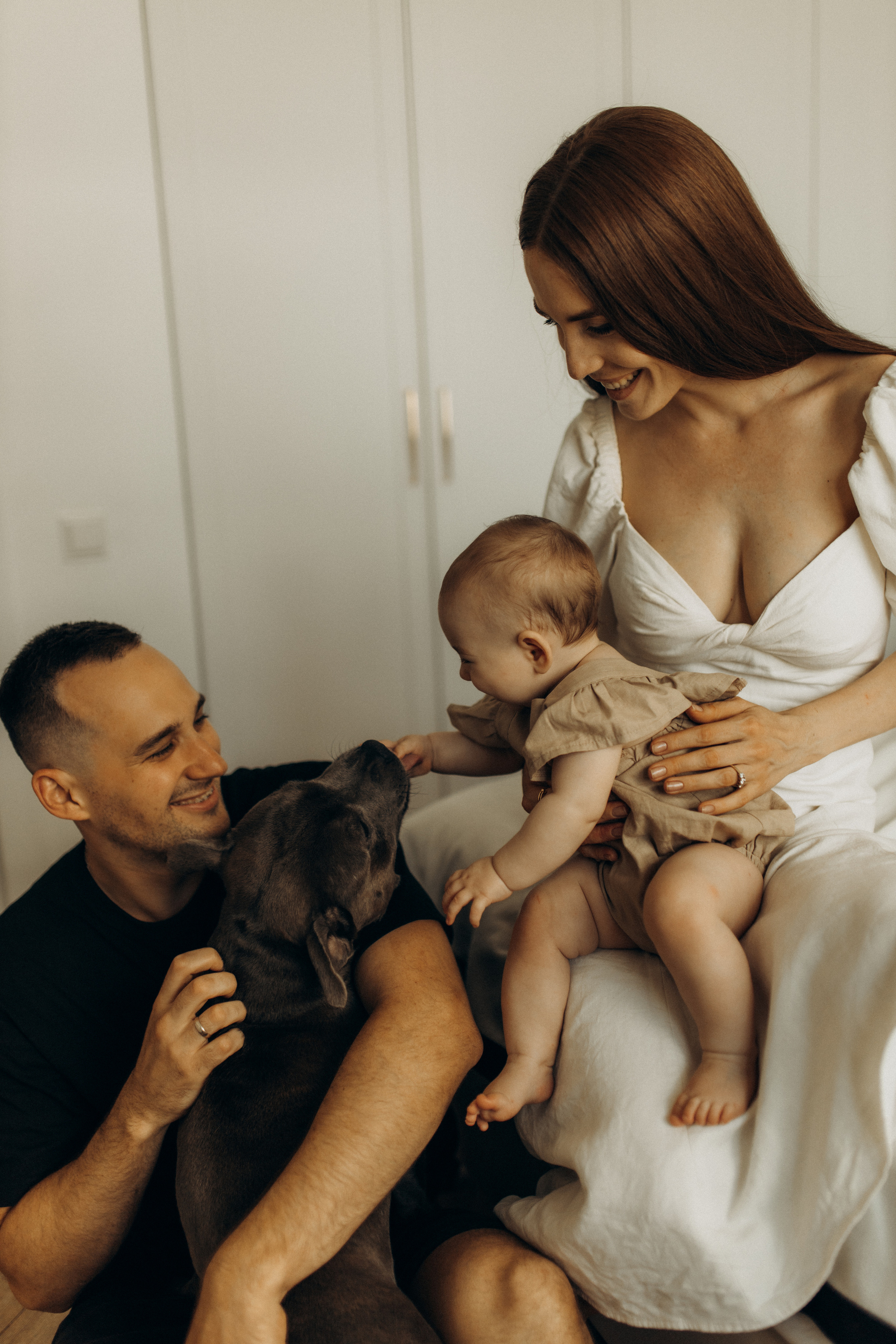 Настя, Оливия, Антон. Семейный фотограф Оля Гладченко