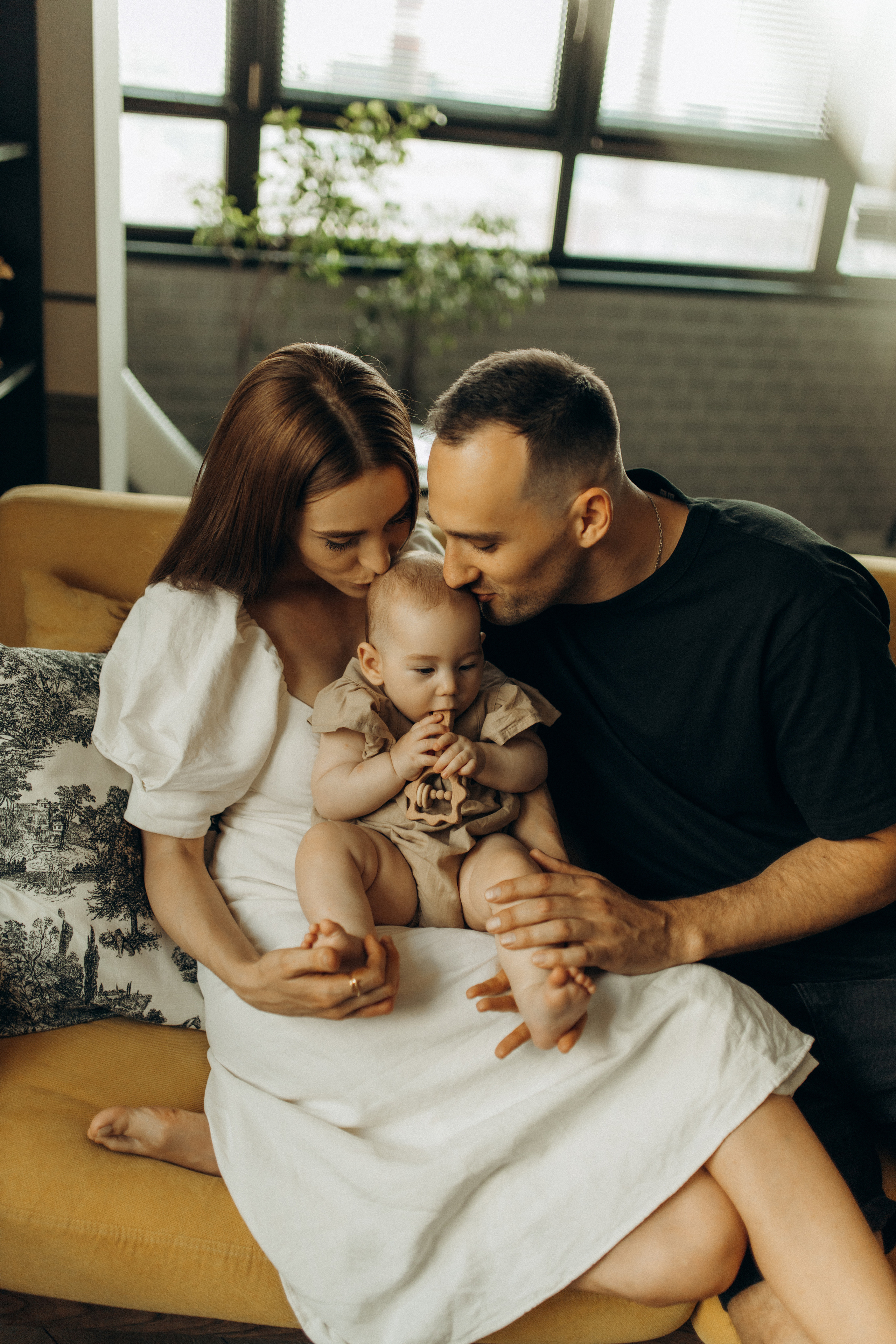 Настя, Оливия, Антон. Семейный фотограф Оля Гладченко