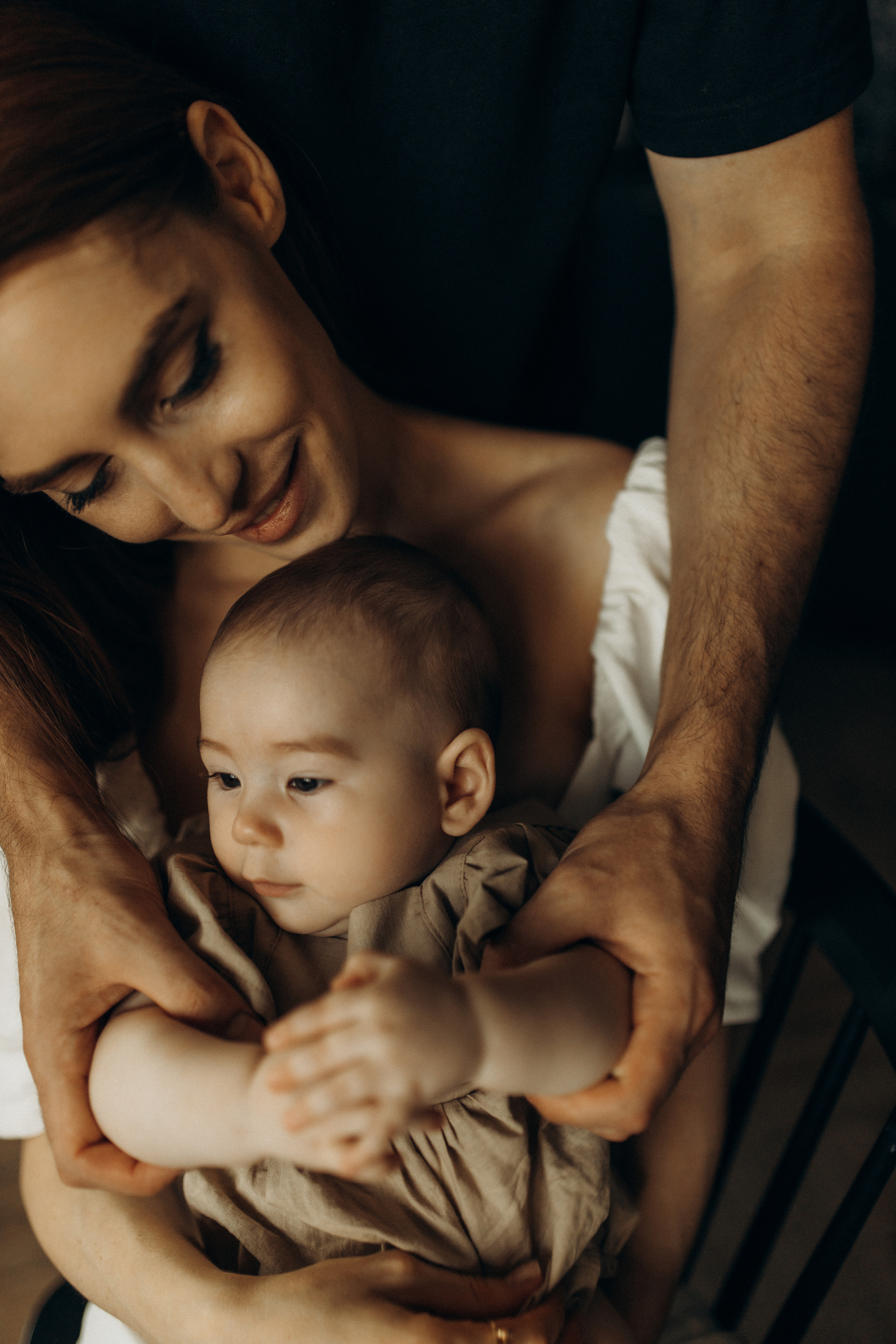 Настя, Оливия, Антон. Семейный фотограф Оля Гладченко