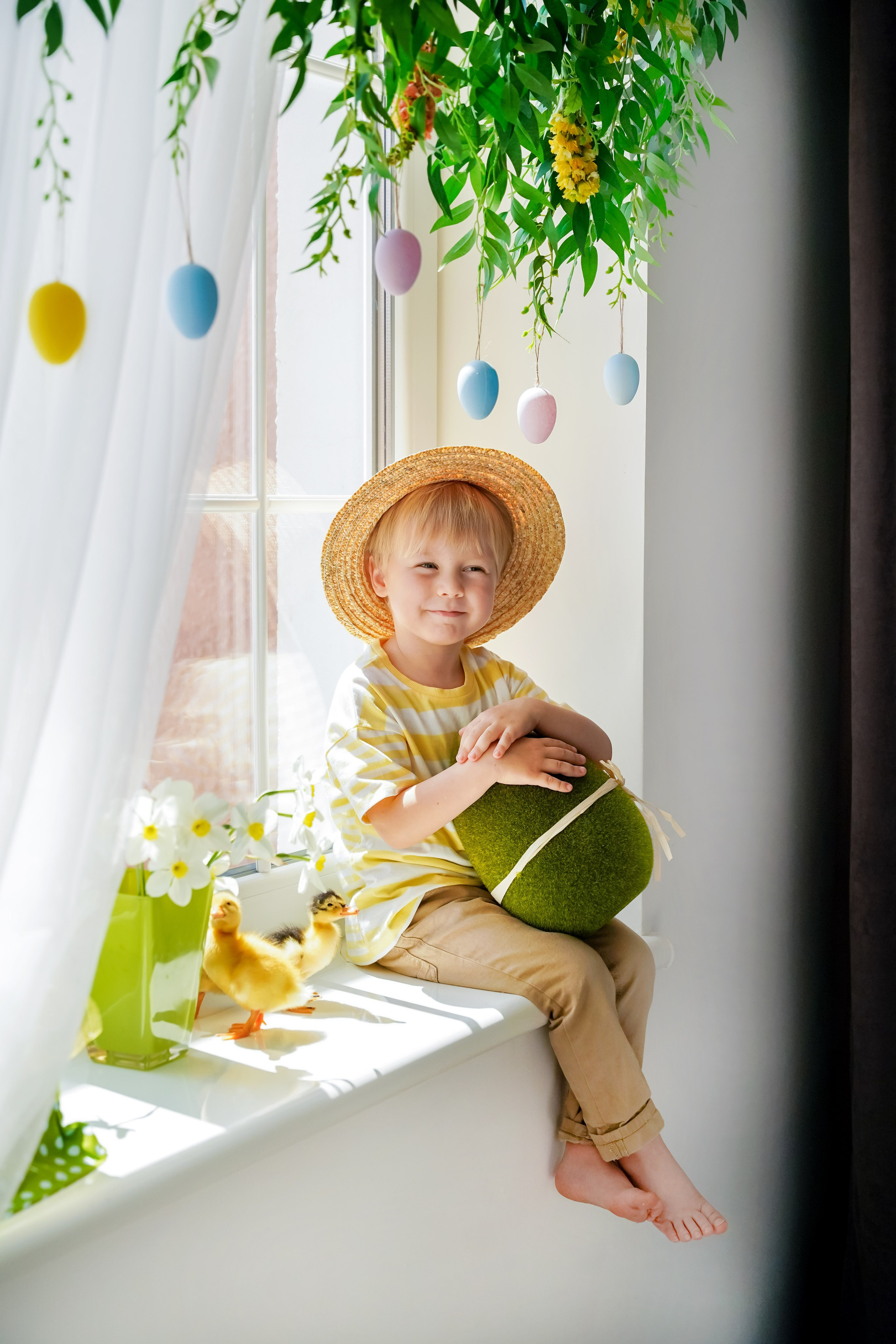 ПРОЕКТ «ПАСХАЛЬНЫЙ» С УТЯТАМИ. Фотограф в Ялте Инна Найден. Детский и семейный фотограф