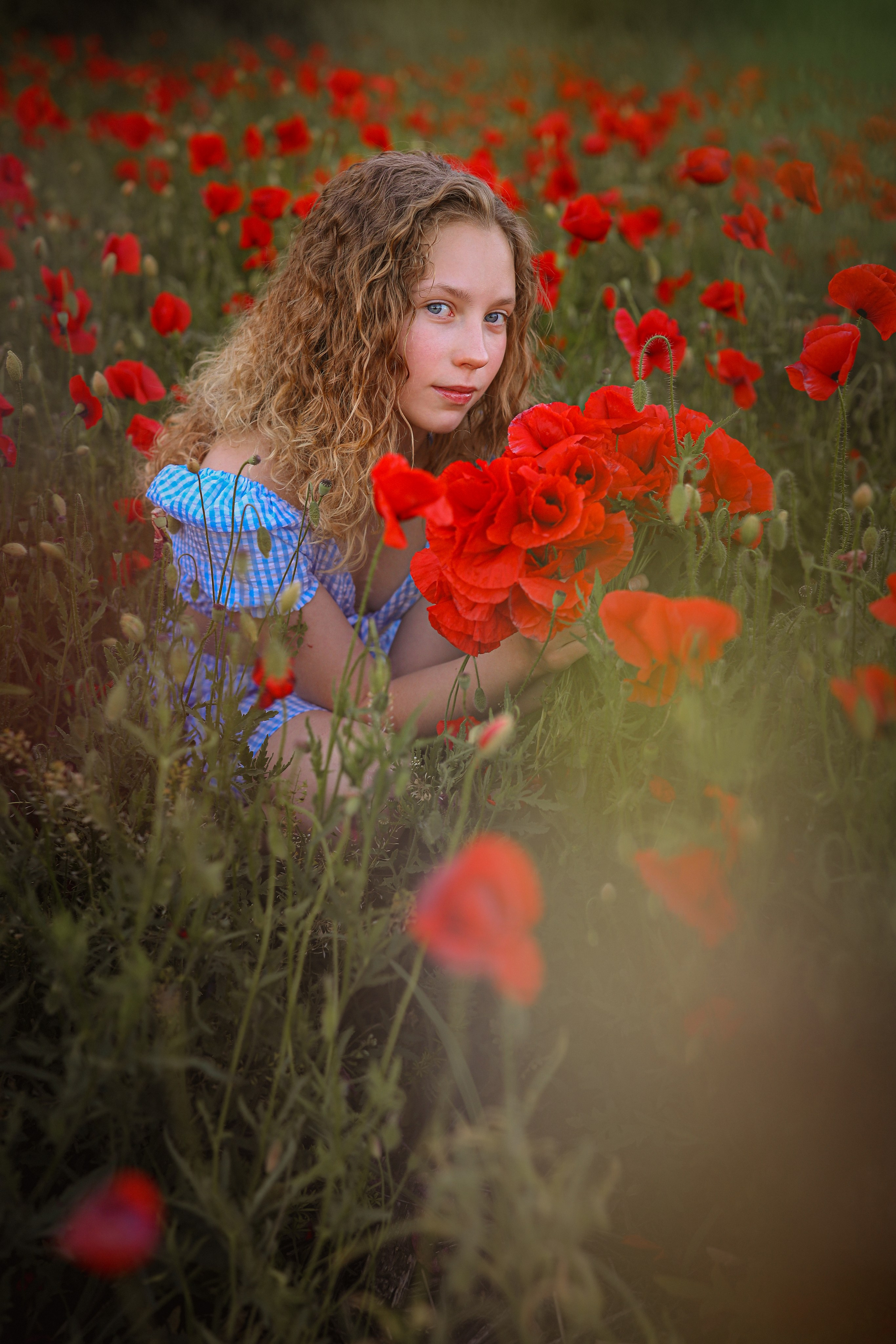 Детская фотосессия в маках. Свадебный и семейный фотограф в Абхазии Жанна Соснина